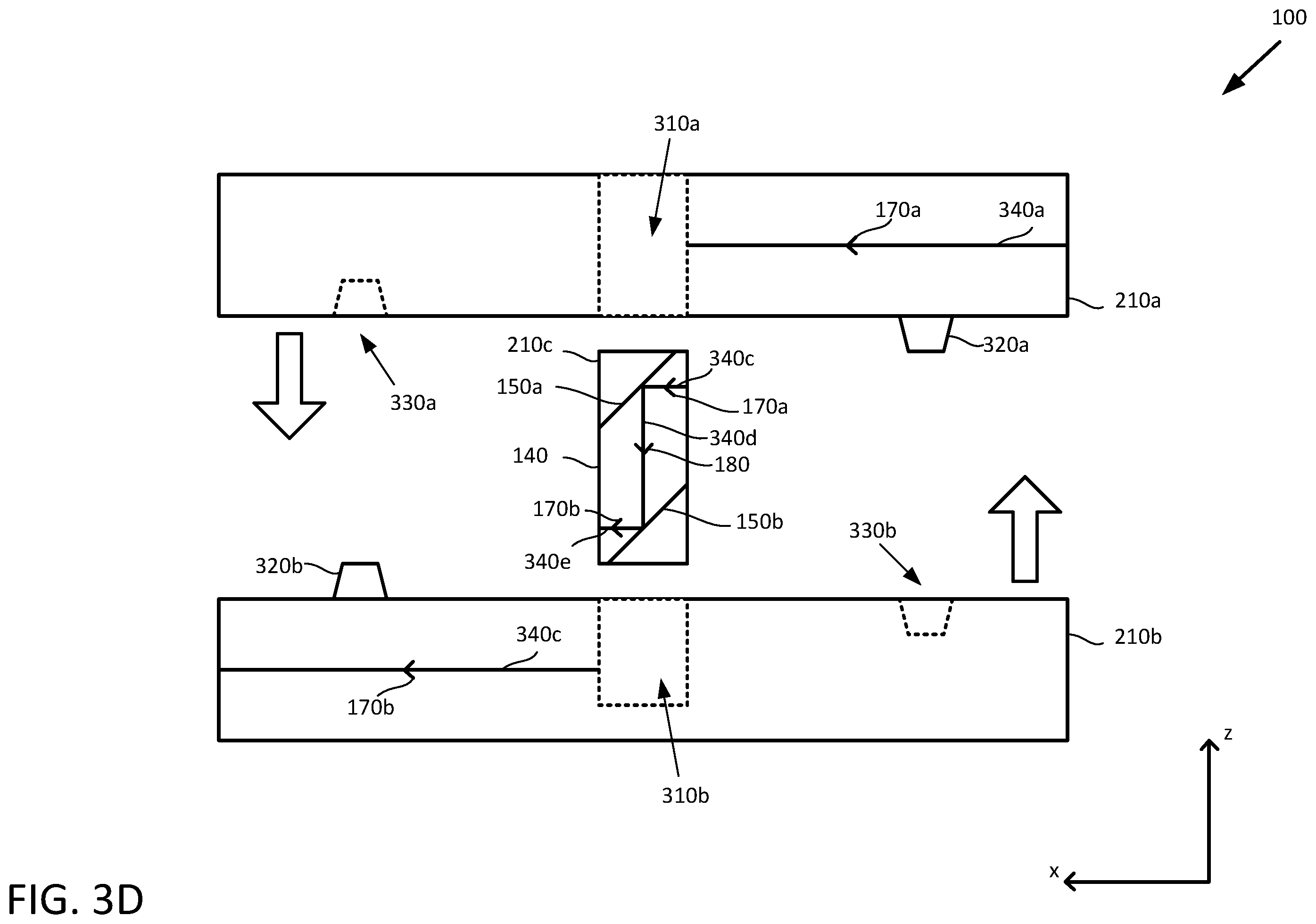 Patent US12468088 Figure 7 – Periscope optical assembly with inserted components