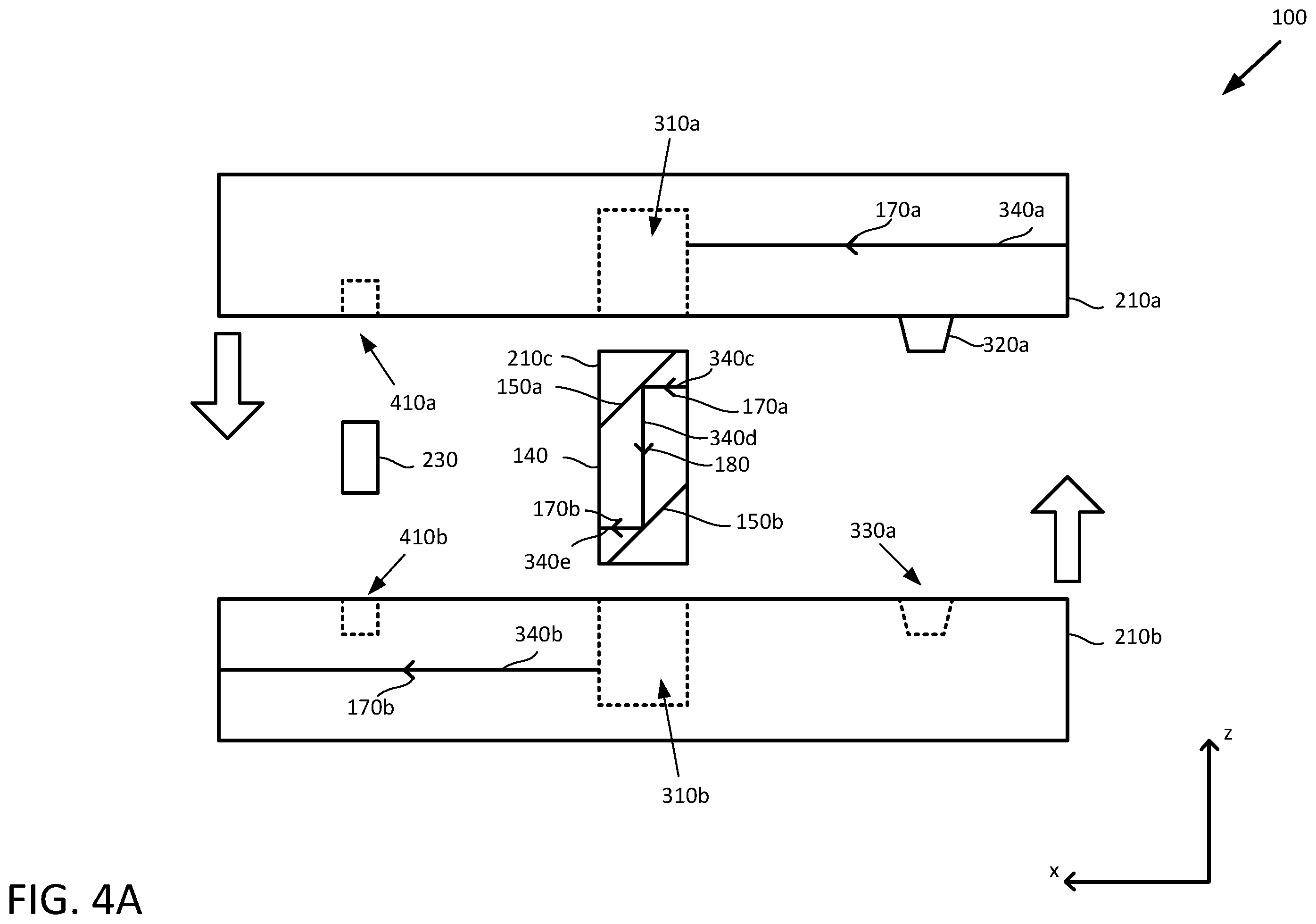 Patent US12468088 Figure 11 – Periscope optical assembly with inserted components