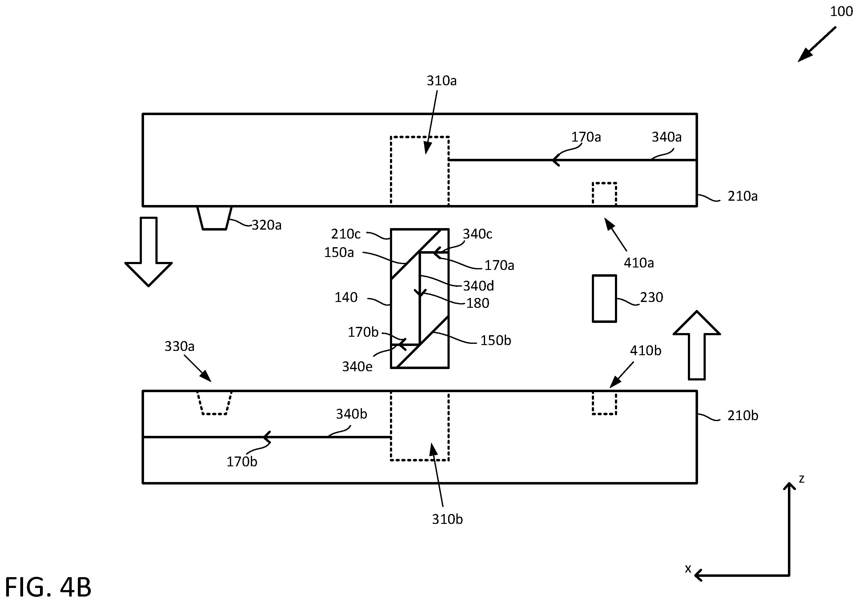 Patent US12468088 Figure 12 – Periscope optical assembly with inserted components