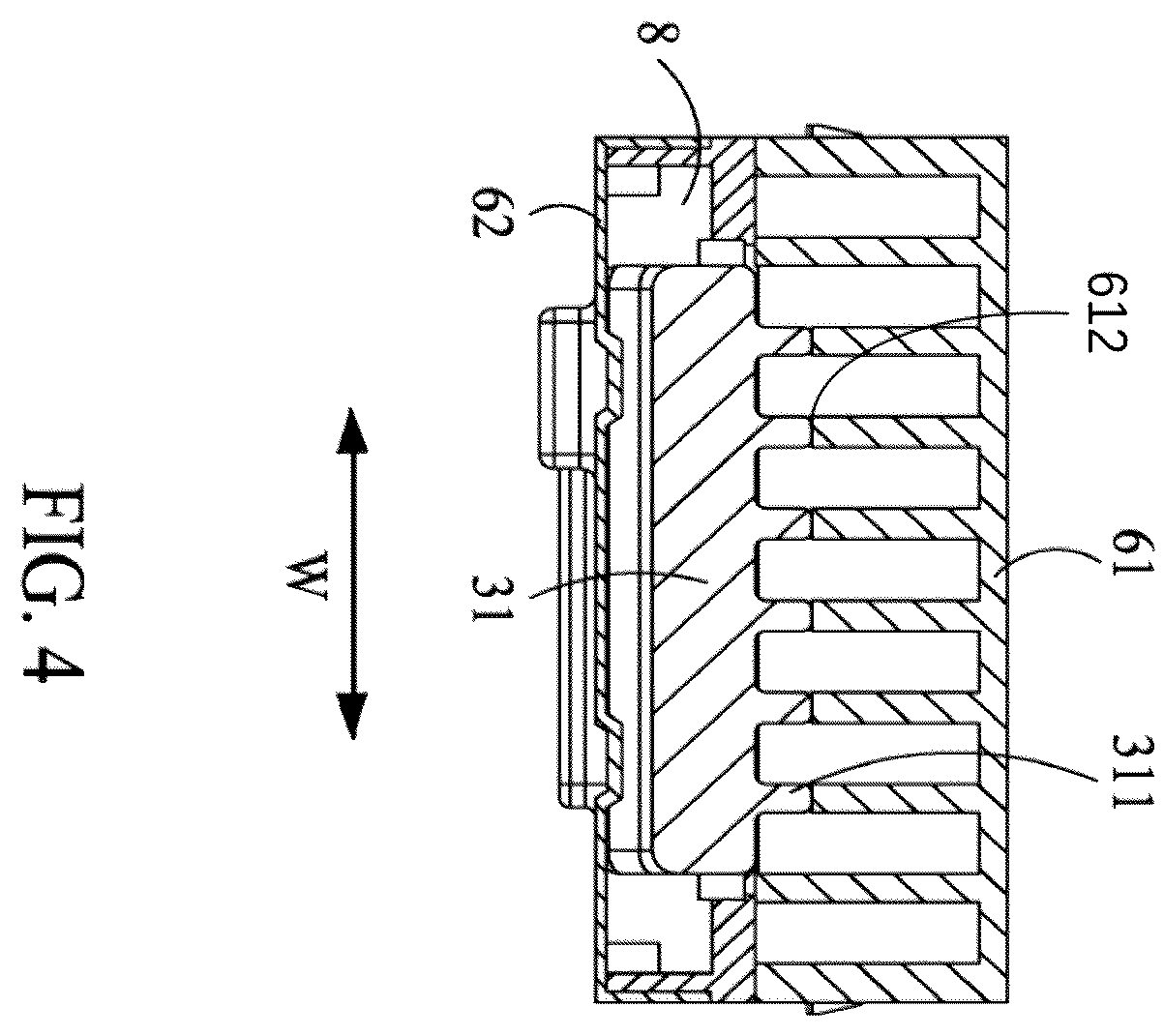 Patent US12468092 Figure 4 – Heat dissipation structure of optical transceiver and optical transceiver