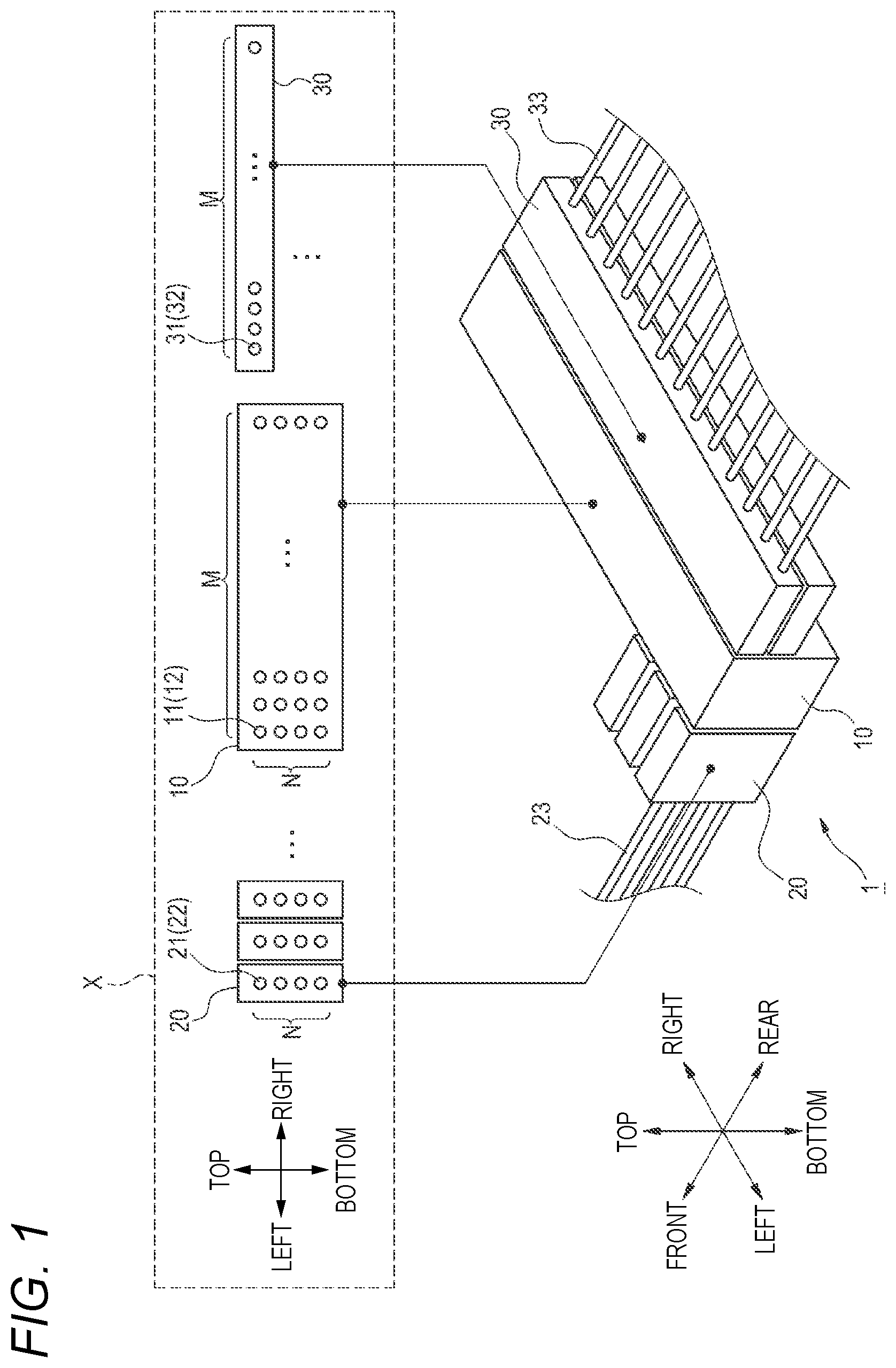 Patent US12468093 Figure 1 – Optical wiring and optical connection method