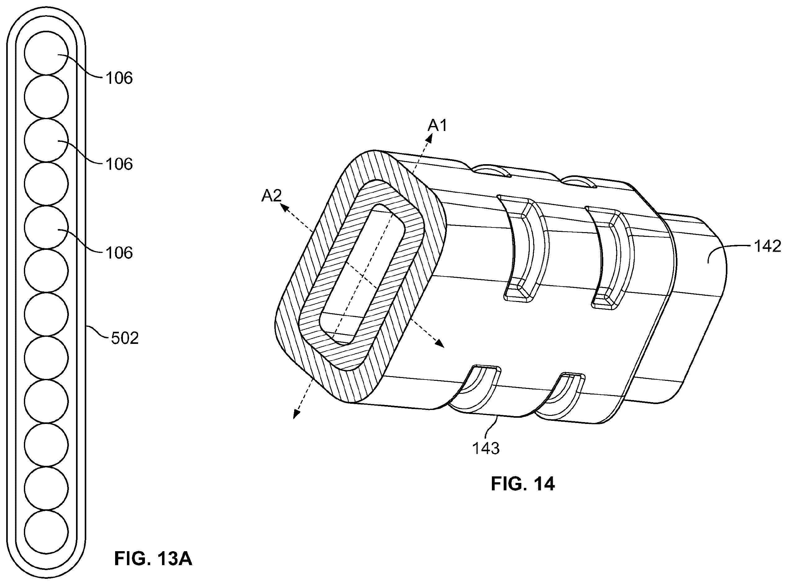 Patent US12468095 Figure 11 – Multi-fiber fiber optic connector