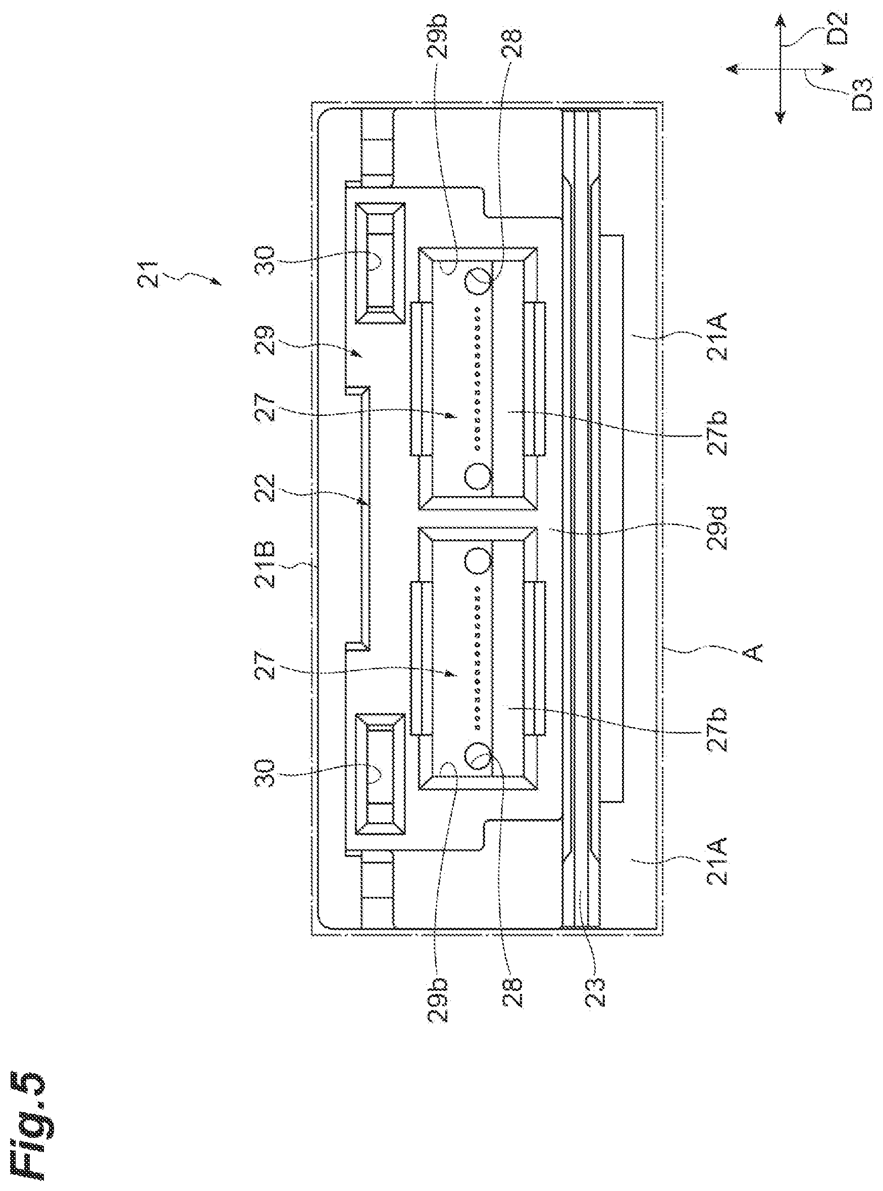 Patent US12468101 Figure 5 – Optical device