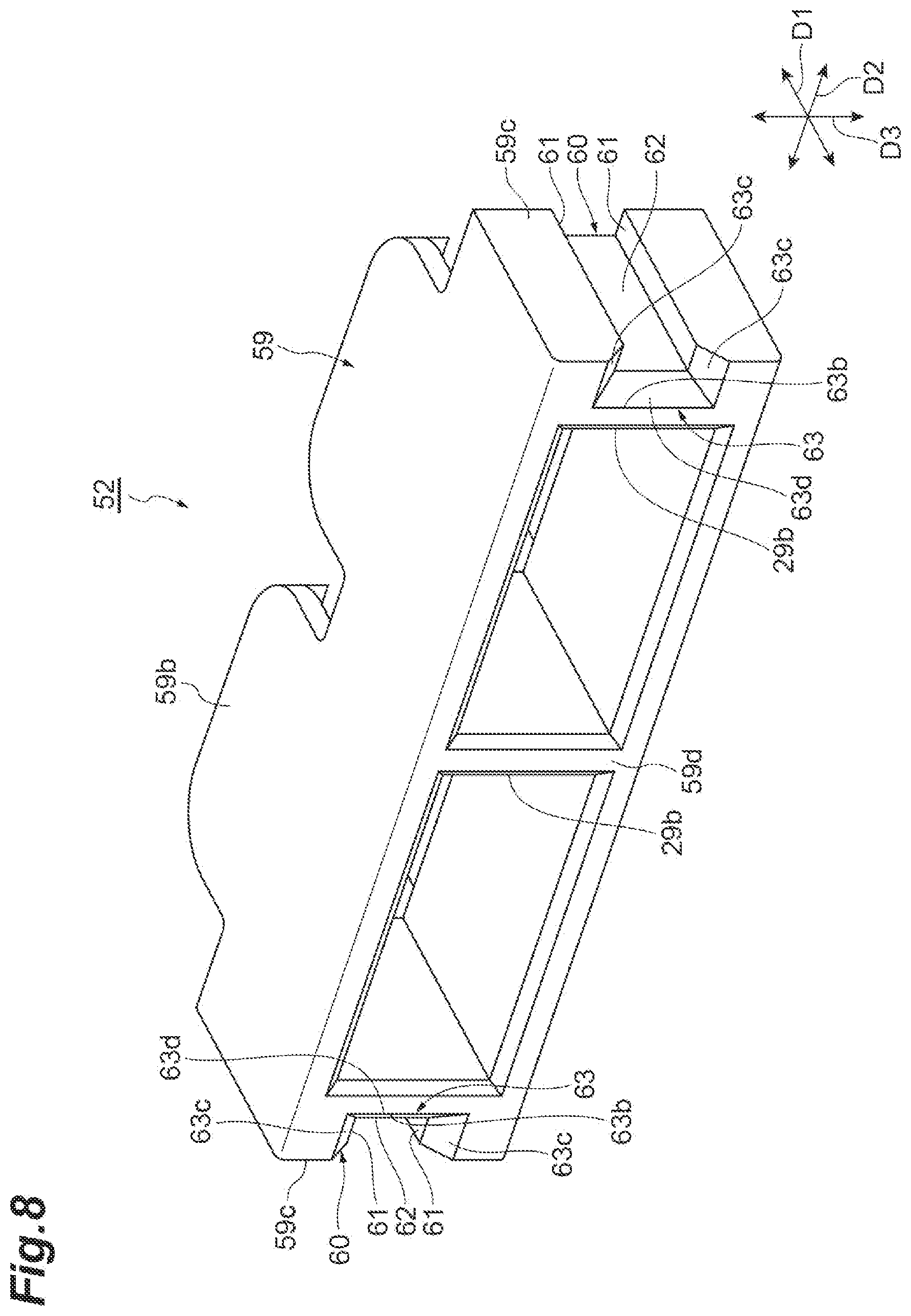 Patent US12468101 Figure 8 – Optical device