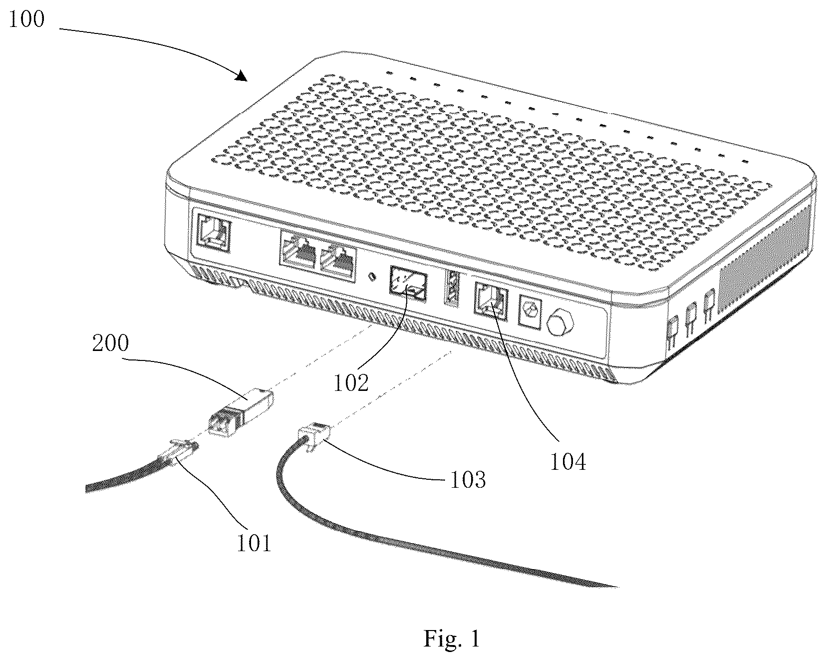 Patent US12468102 — Optical module — Figure 1