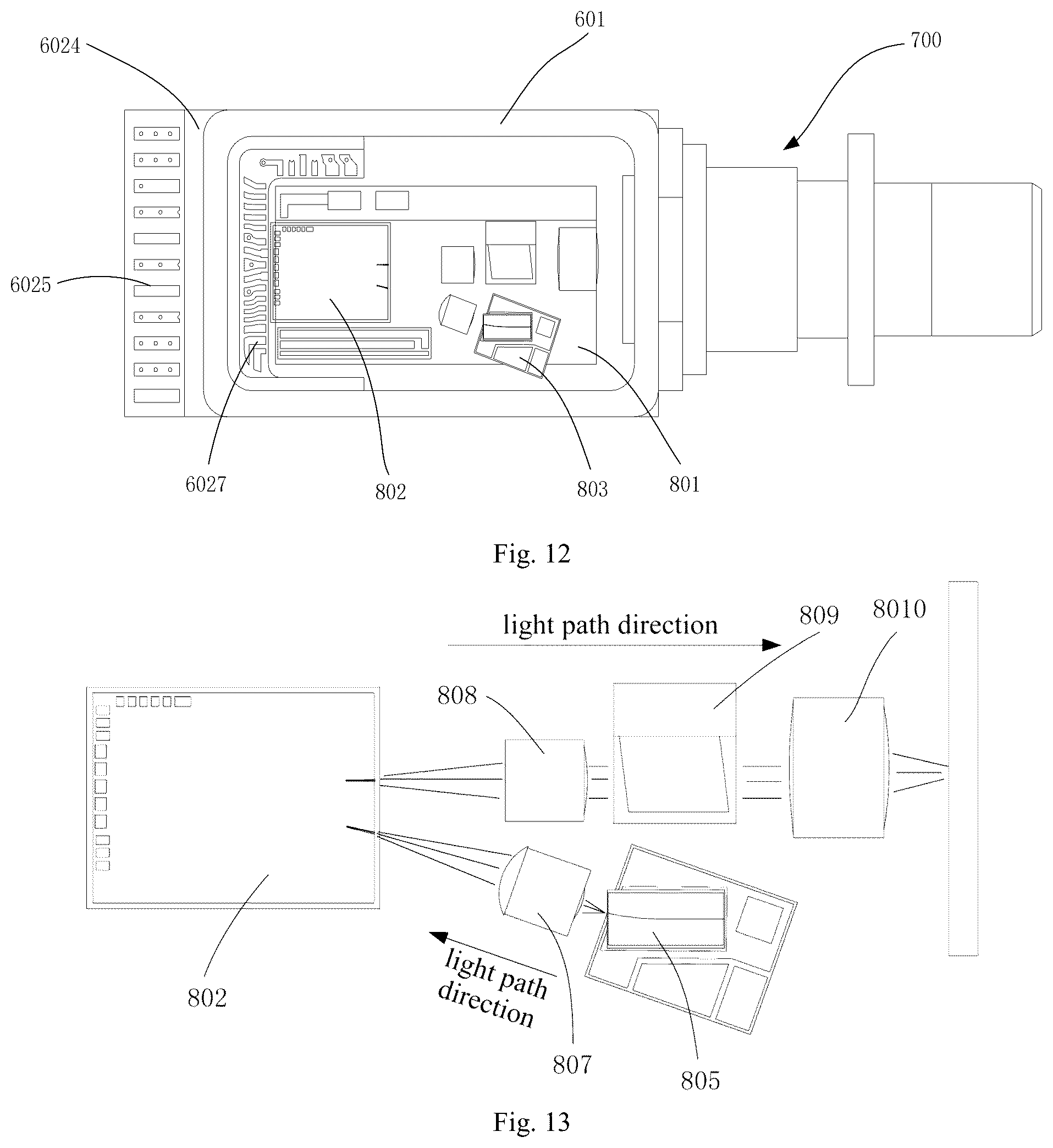 Patent US12468102 Figure 8 – Optical module