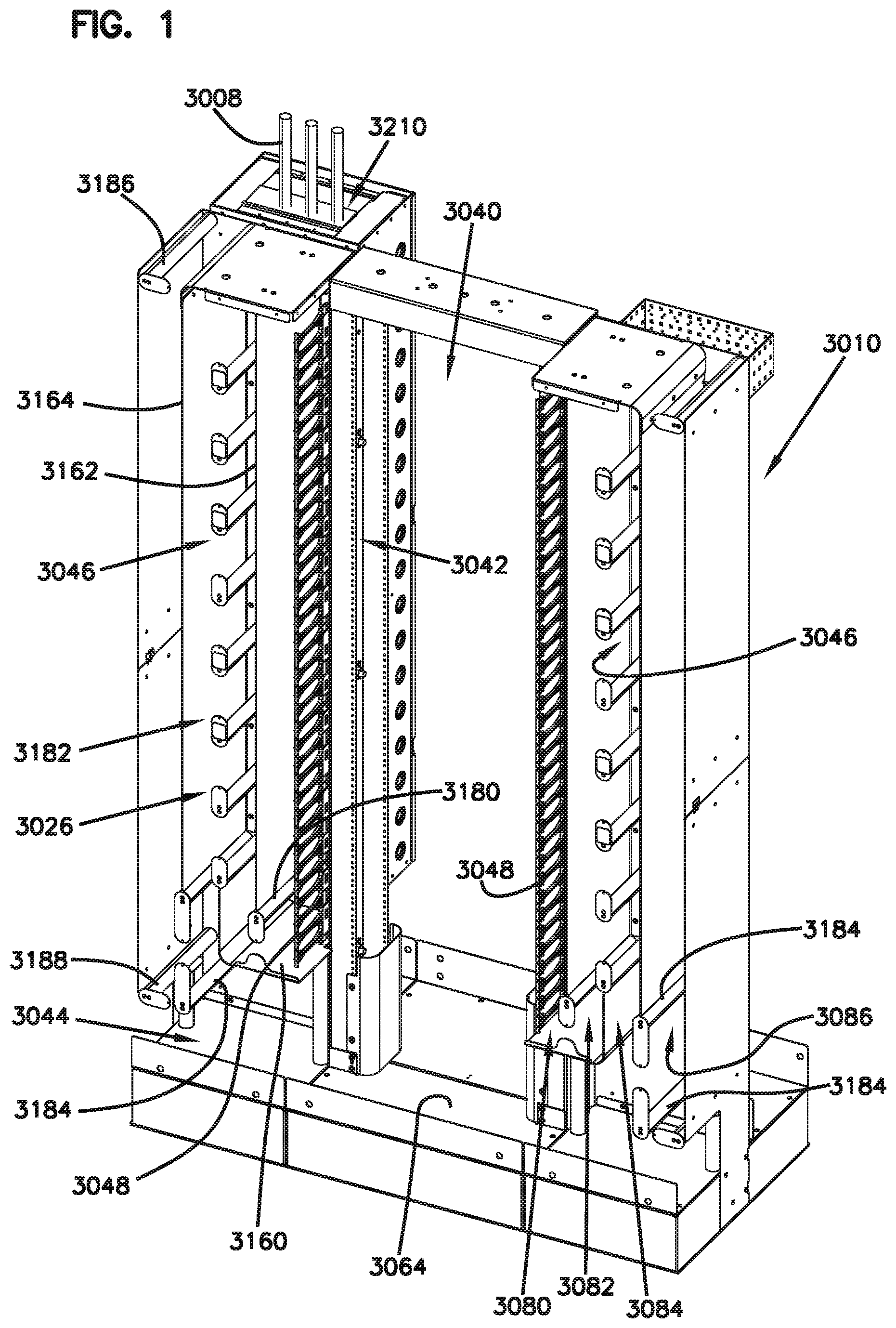 Patent US12468105 Figure 1 – Splice closure