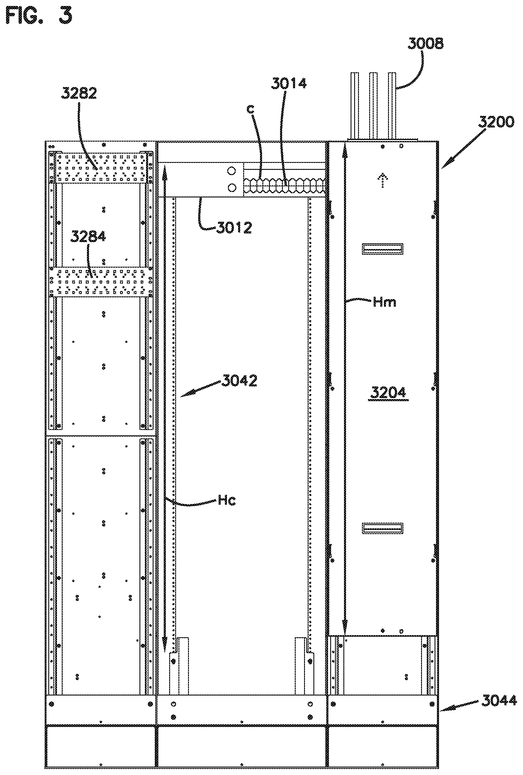 Patent US12468105 Figure 3 – Splice closure