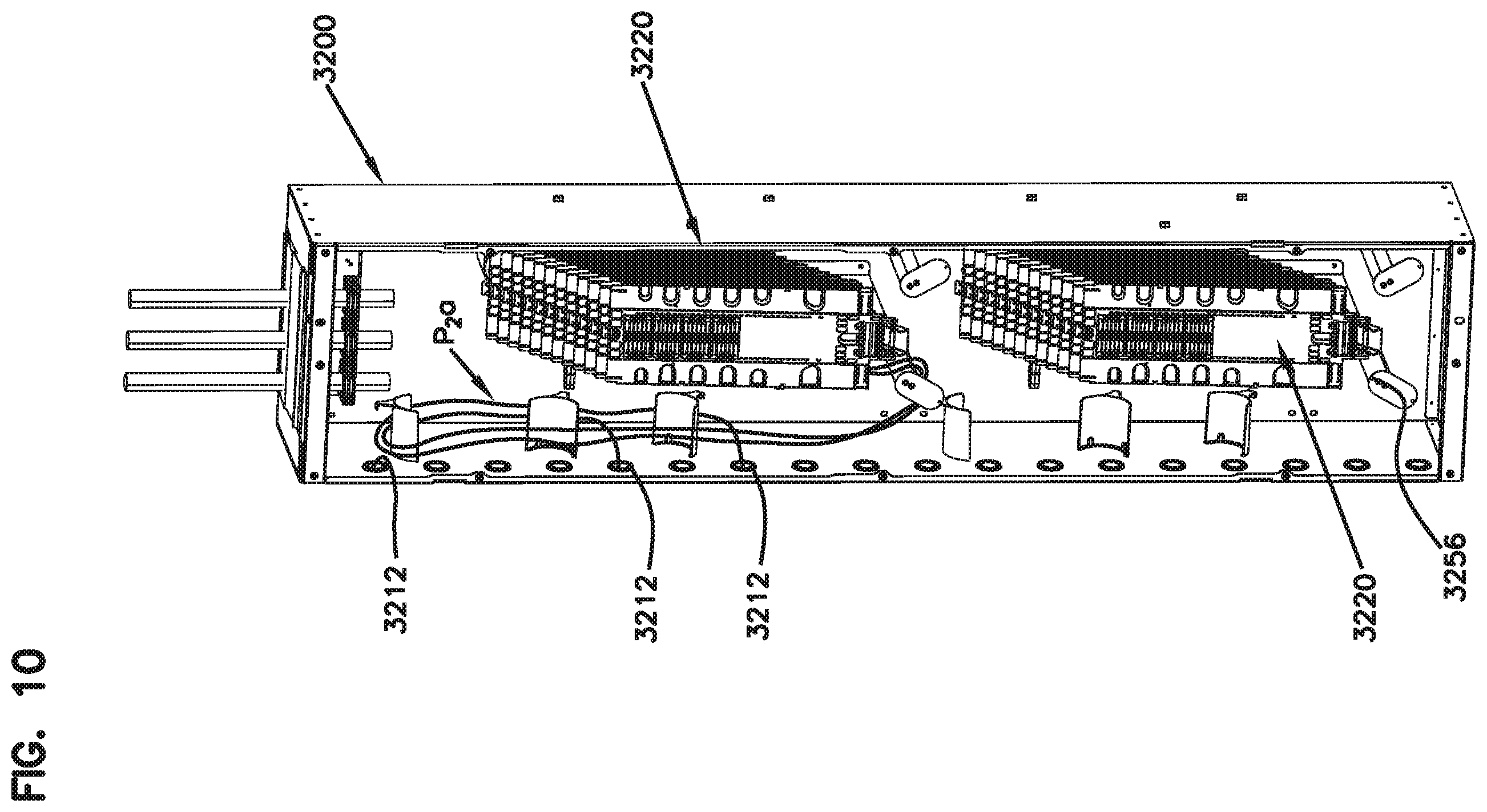 Patent US12468105 Figure 10 – Splice closure