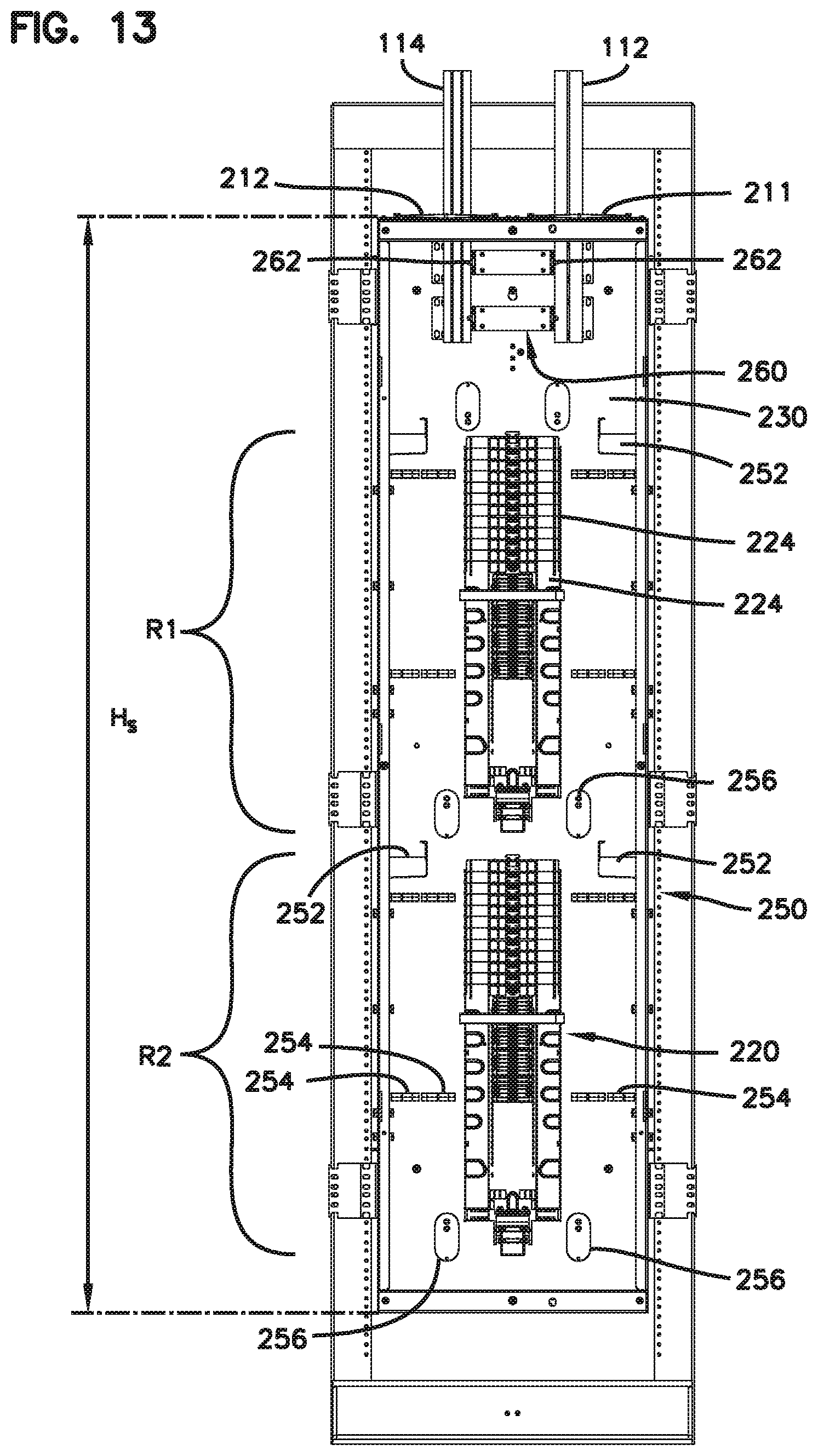 Patent US12468105 Figure 13 – Splice closure