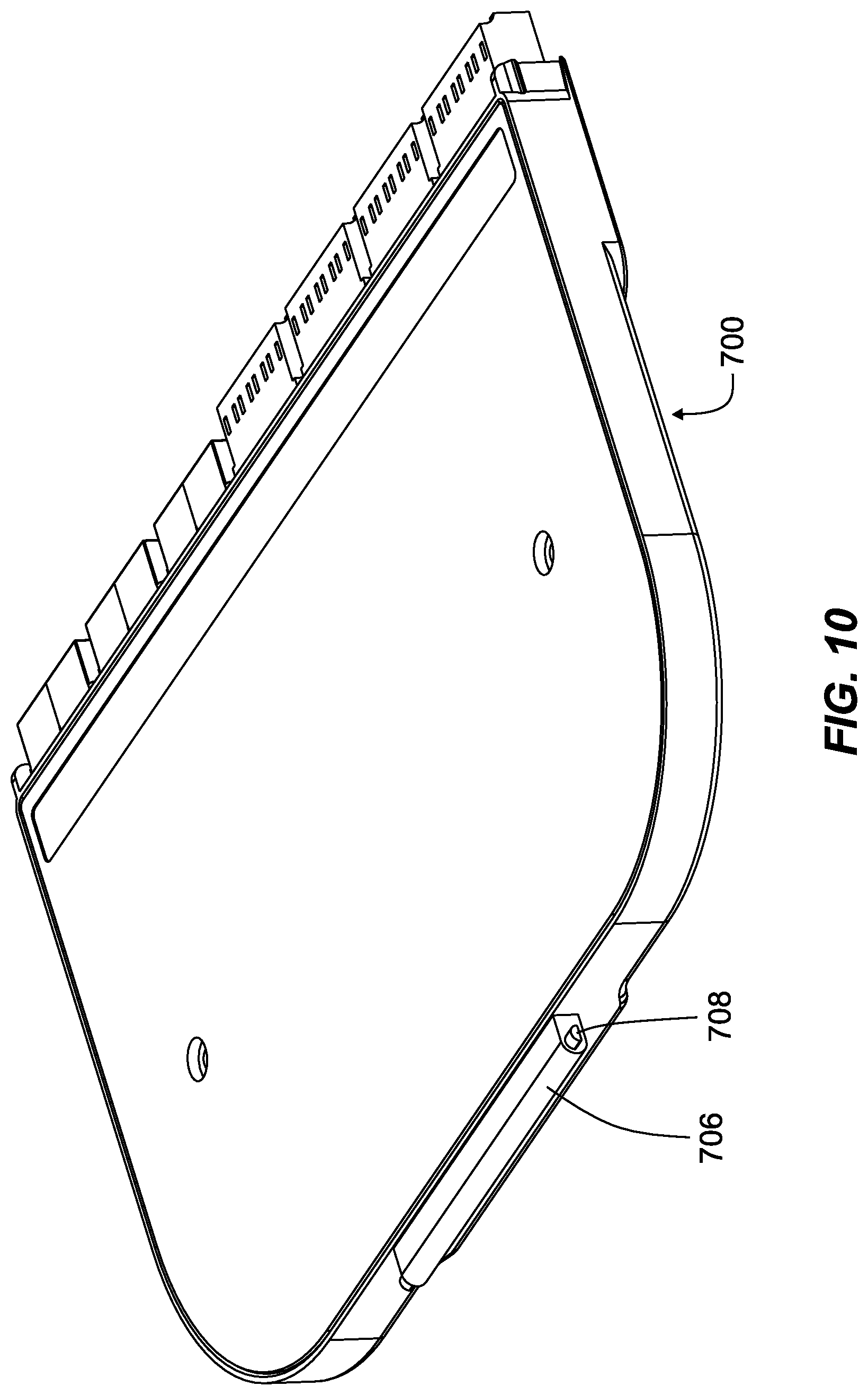 Patent US12468106 Figure 8 – Telecommunications module arrangements