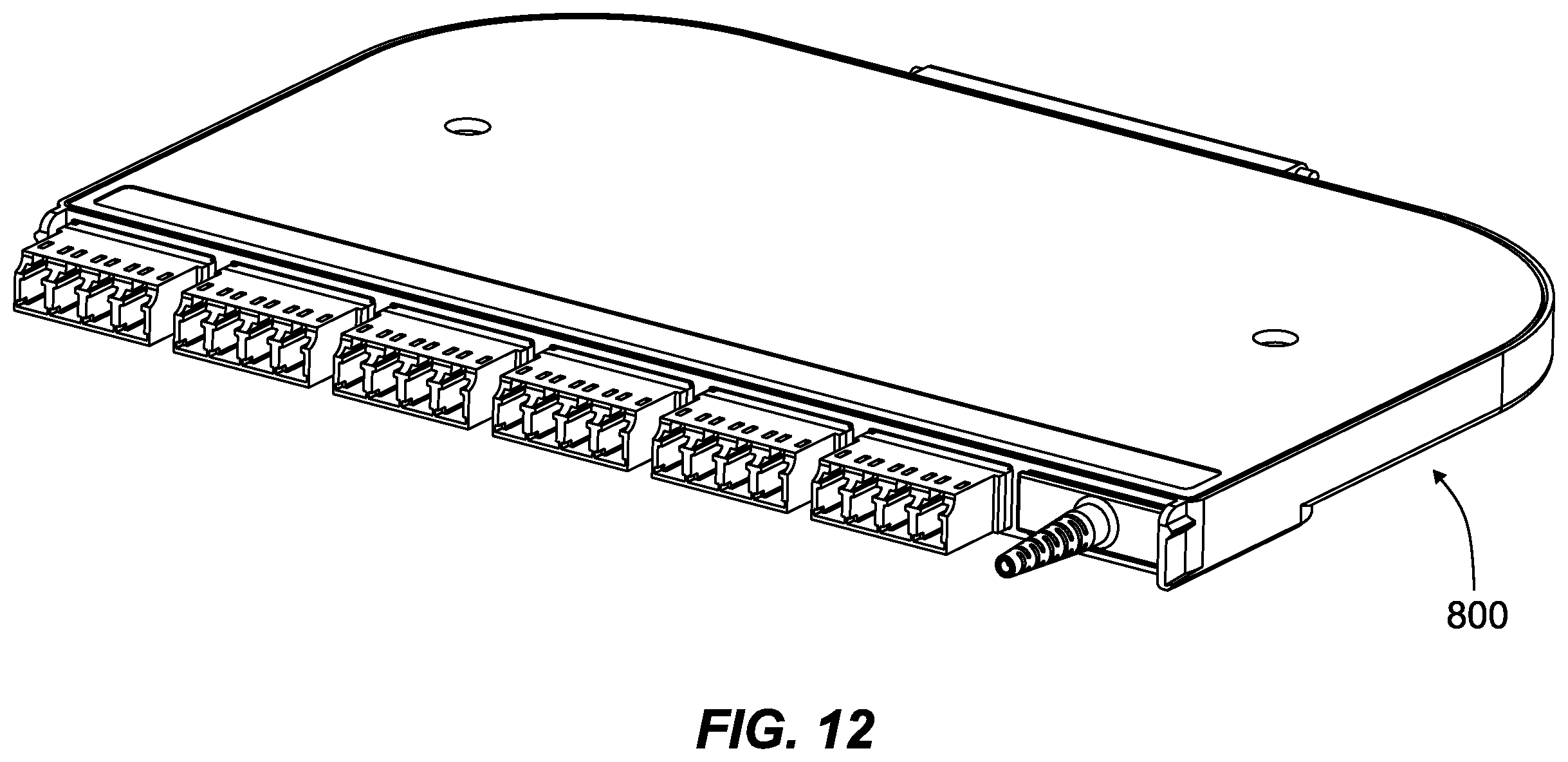 Patent US12468106 Figure 10 – Telecommunications module arrangements