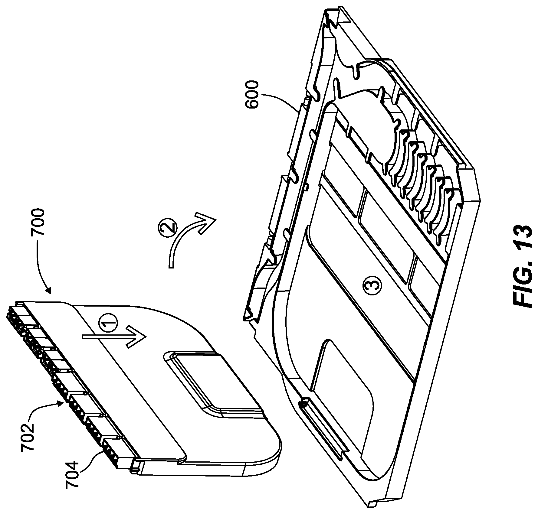 Patent US12468106 Figure 11 – Telecommunications module arrangements