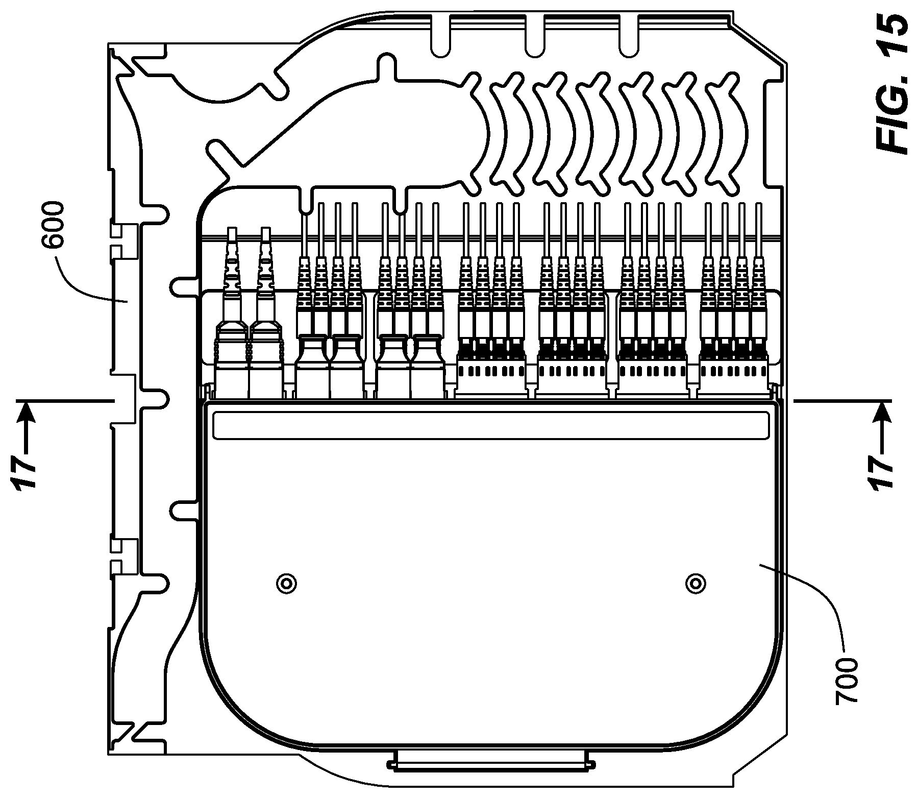 Patent US12468106 Figure 13 – Telecommunications module arrangements