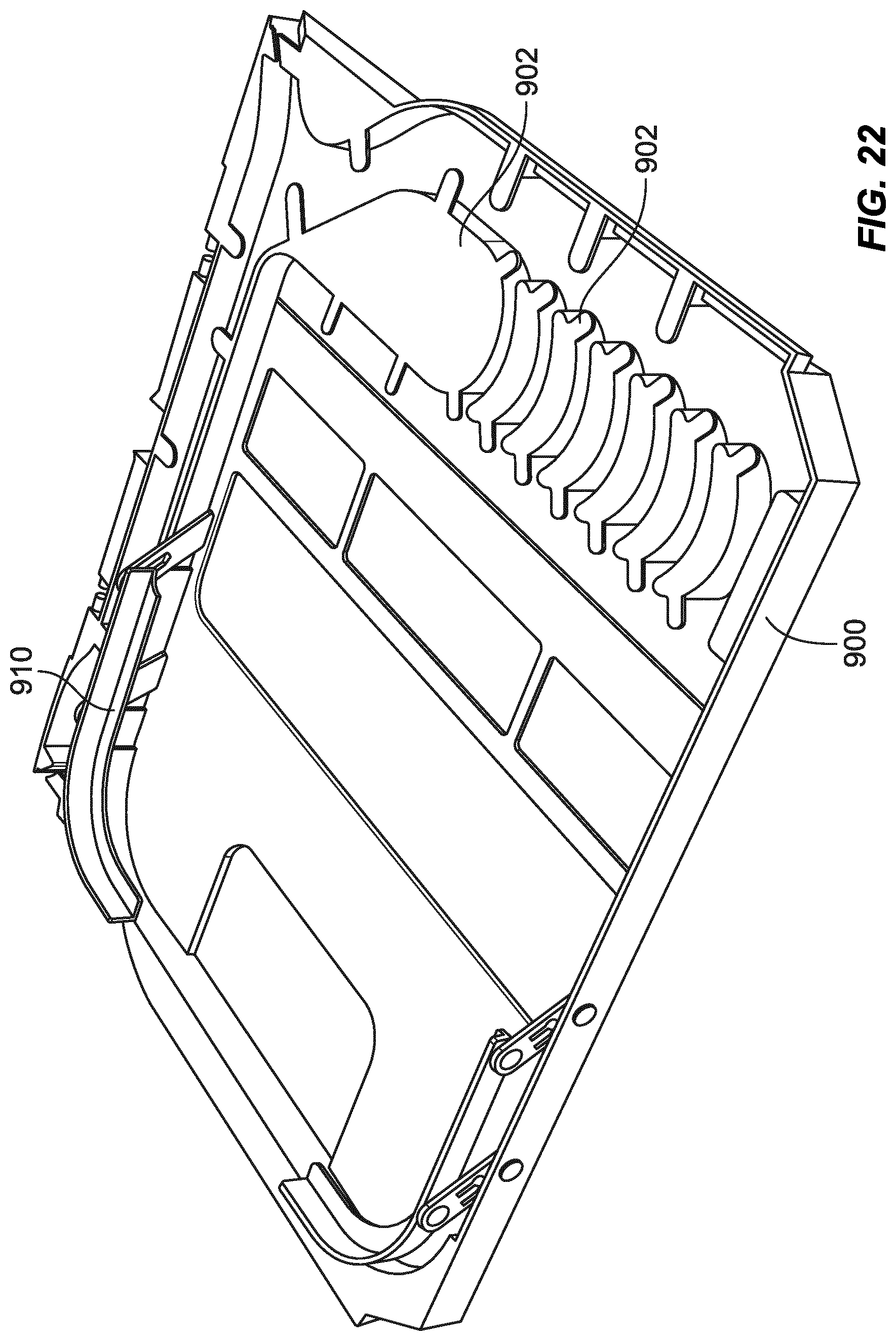 Patent US12468106 Figure 20 – Telecommunications module arrangements