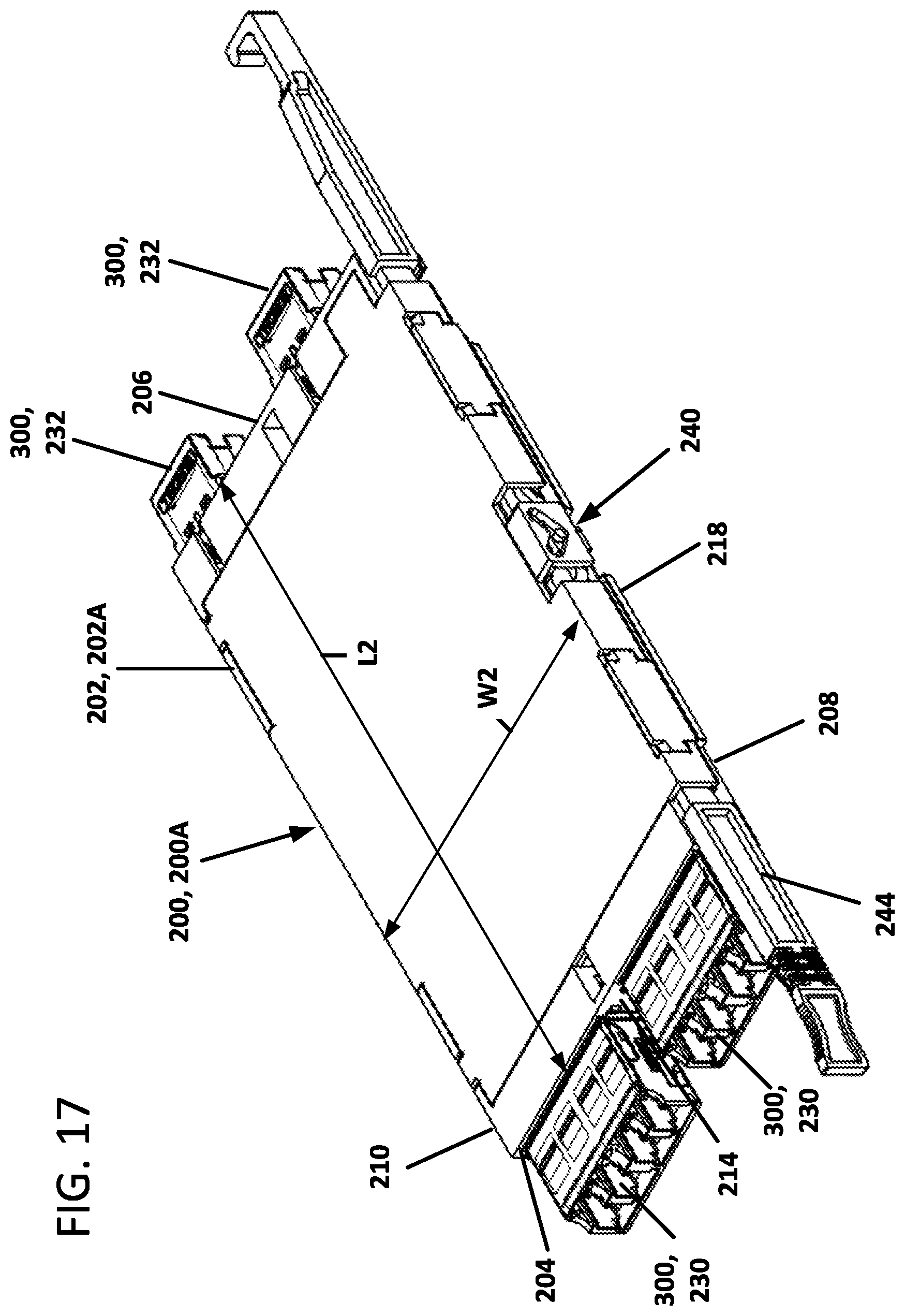 Patent US12468107 Figure 14 – Communications panel system