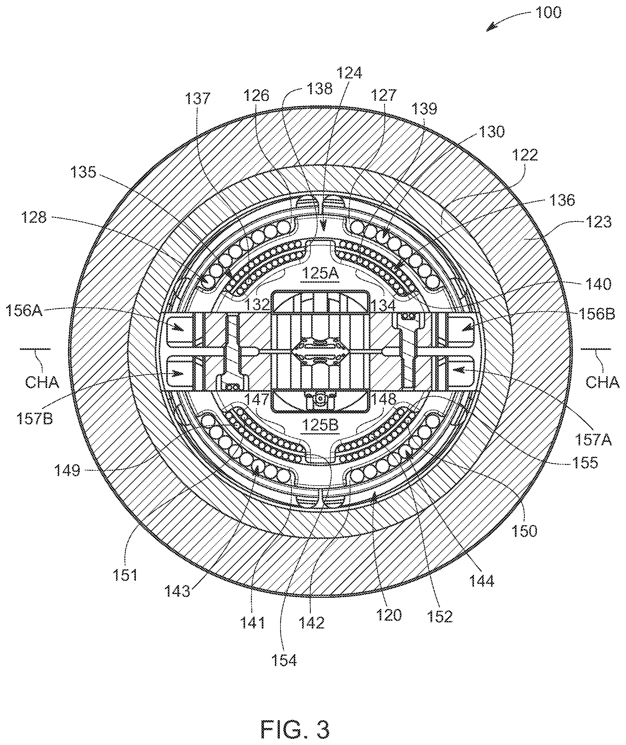 Patent US12468108 Figure 3 – Dual tail shape compensation filter in submarine cable joint
