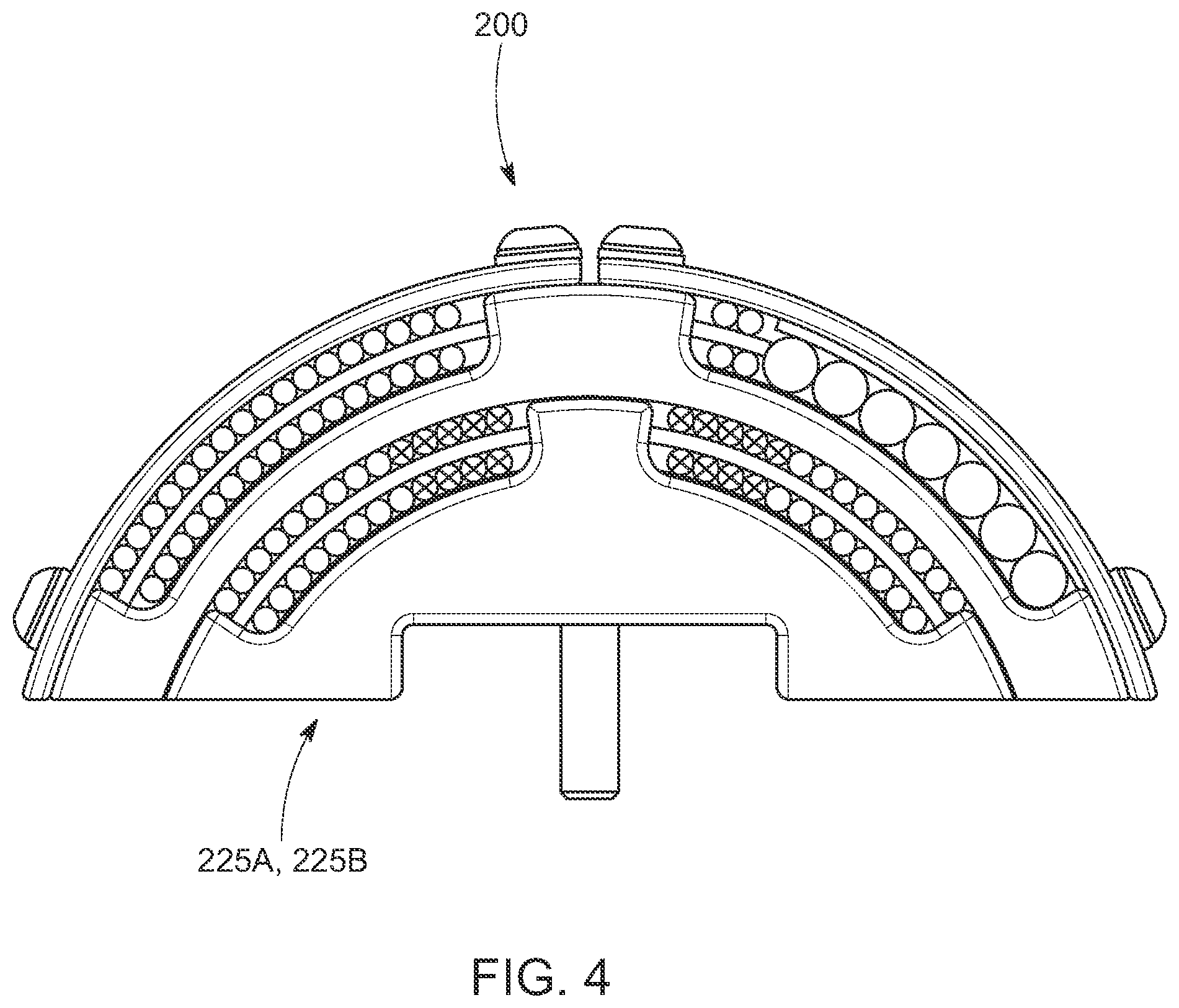 Patent US12468108 Figure 4 – Dual tail shape compensation filter in submarine cable joint