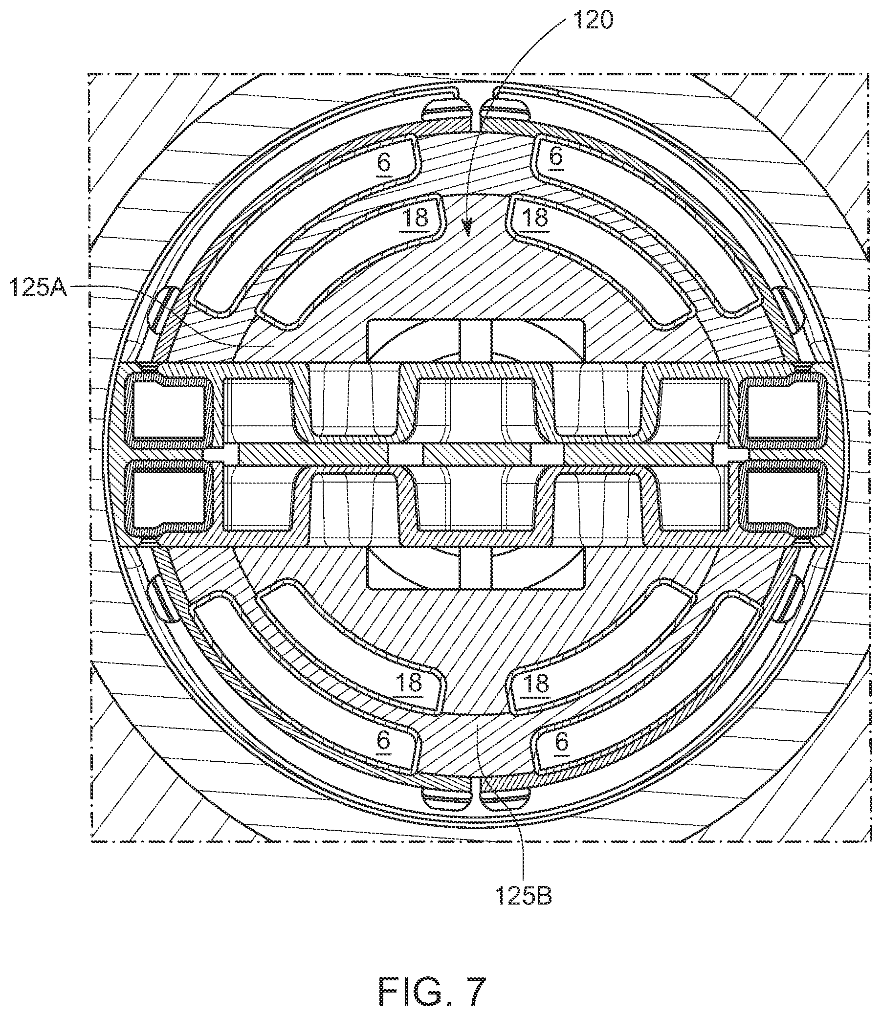 Patent US12468108 Figure 7 – Dual tail shape compensation filter in submarine cable joint