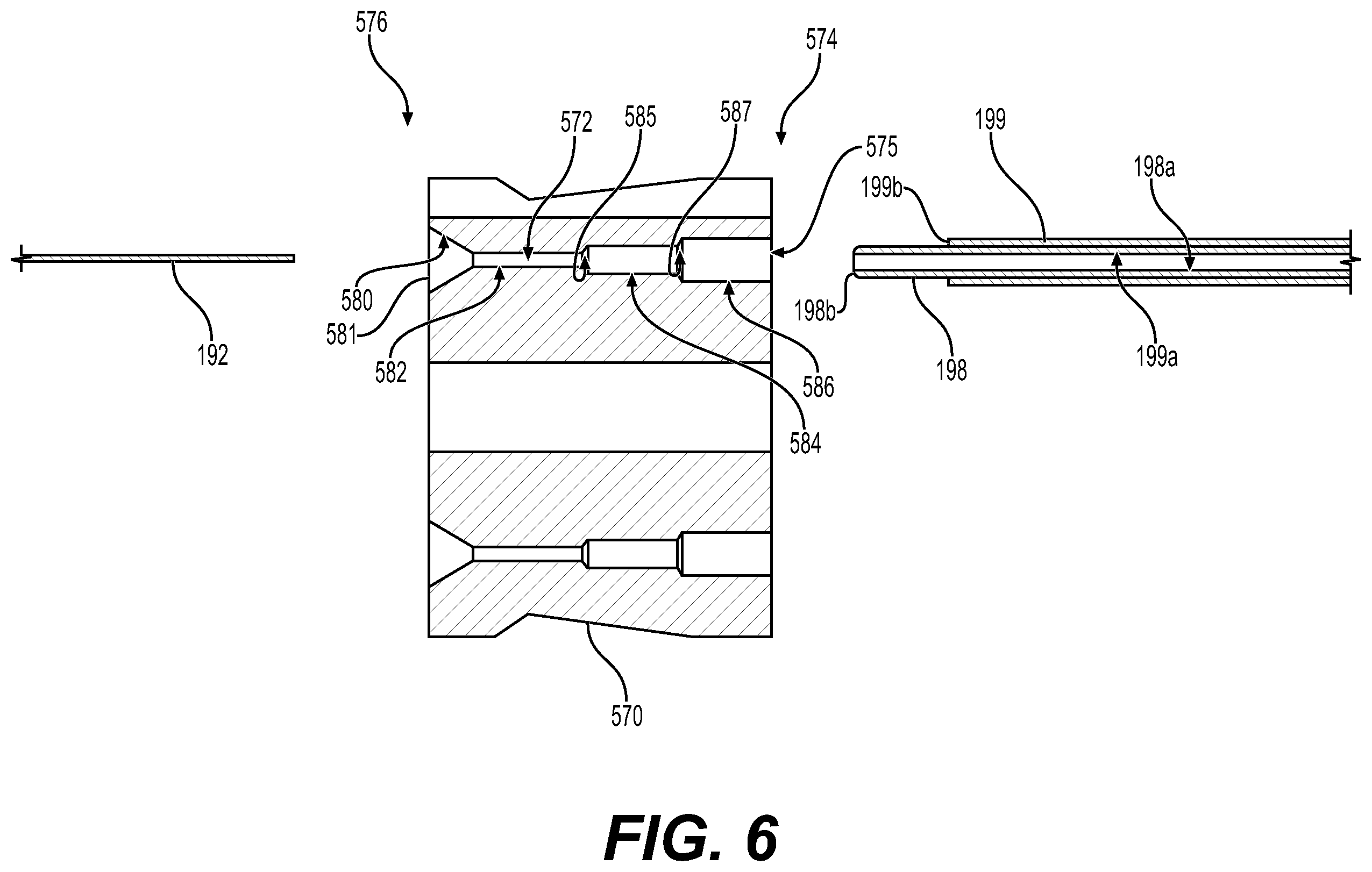 Patent US12468110 Figure 6 – Breakout that is configured to be tool-lessly coupled with a multi-fiber cable