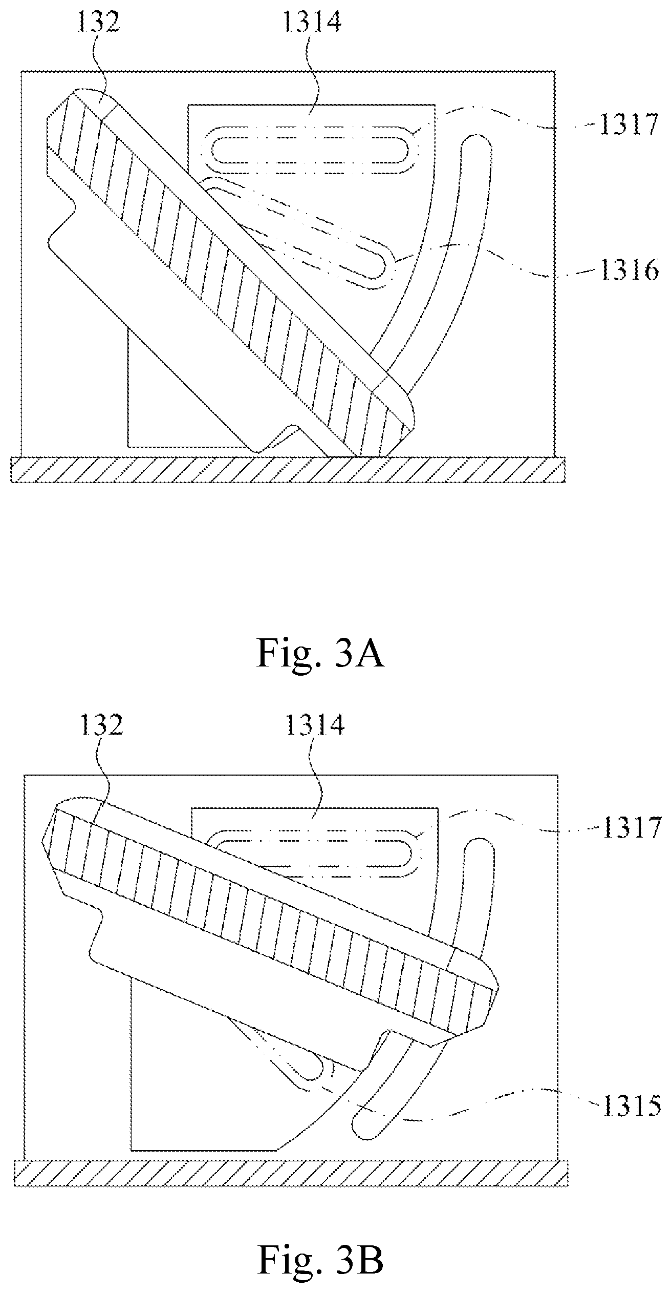 Patent US12468116 Figure 3 – Adjustable mirror motor assembly