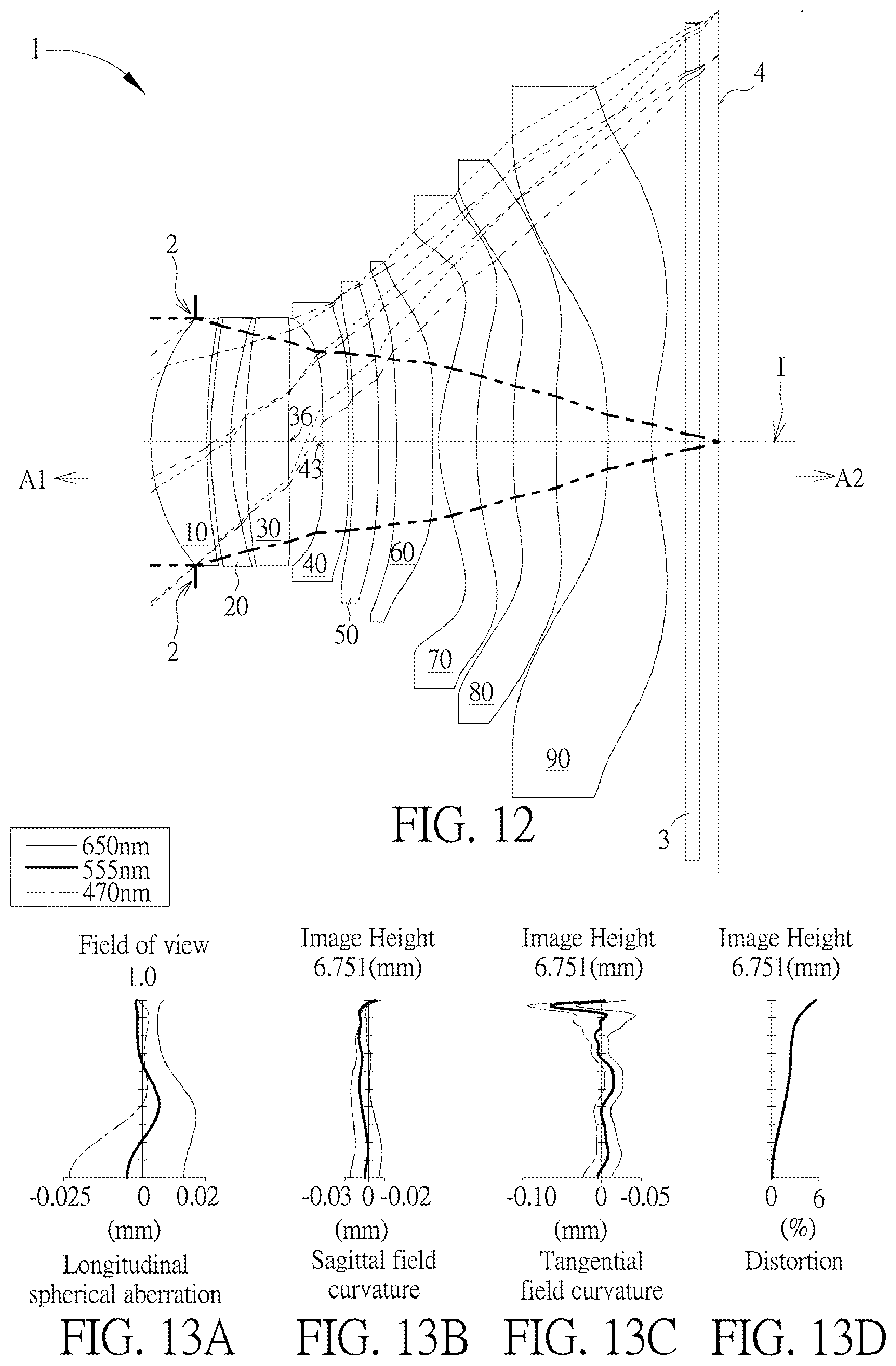 Patent US12468123 Figure 6 – Optical imaging lens