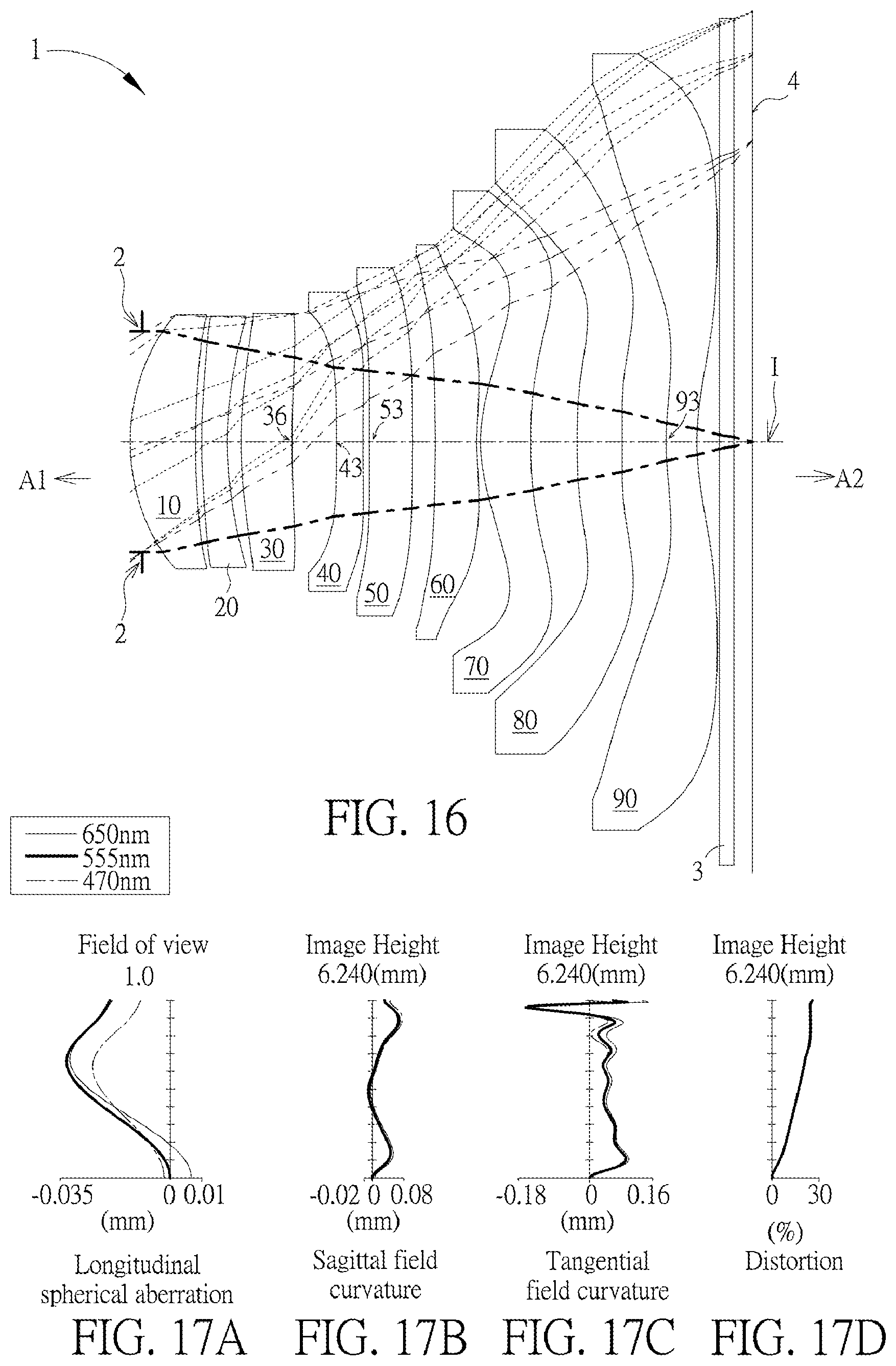 Patent US12468123 Figure 8 – Optical imaging lens