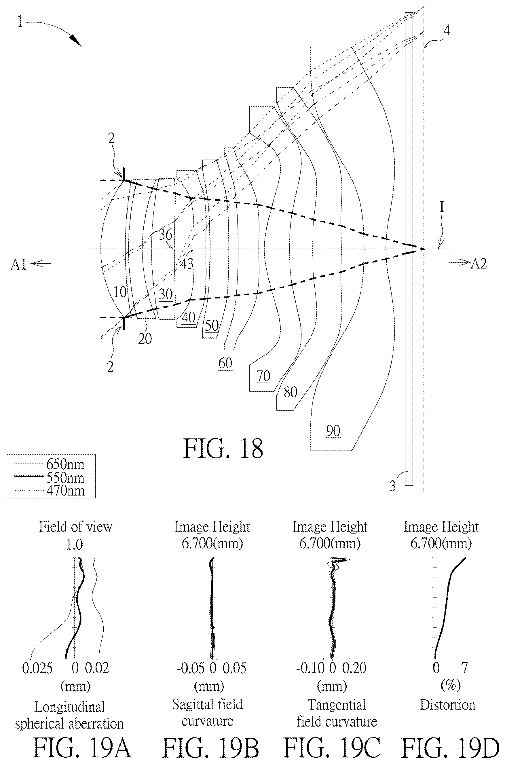 Patent US12468123 Figure 9 – Optical imaging lens