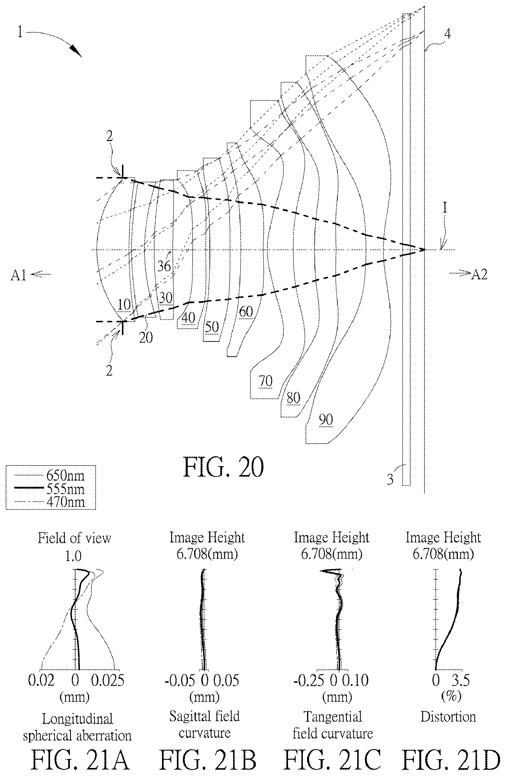 Patent US12468123 Figure 10 – Optical imaging lens