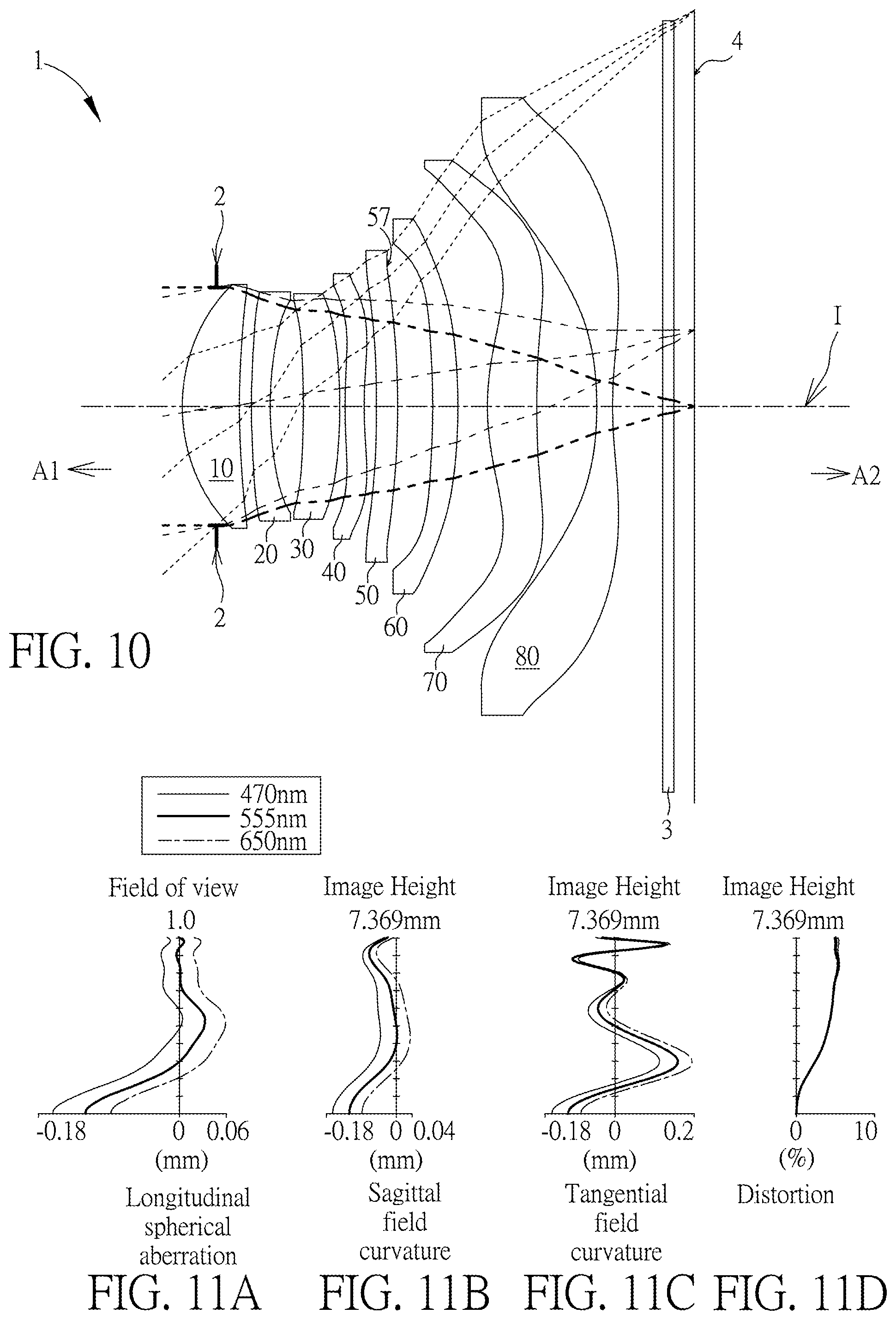 Patent US12468126 Figure 5 – Optical imaging lens