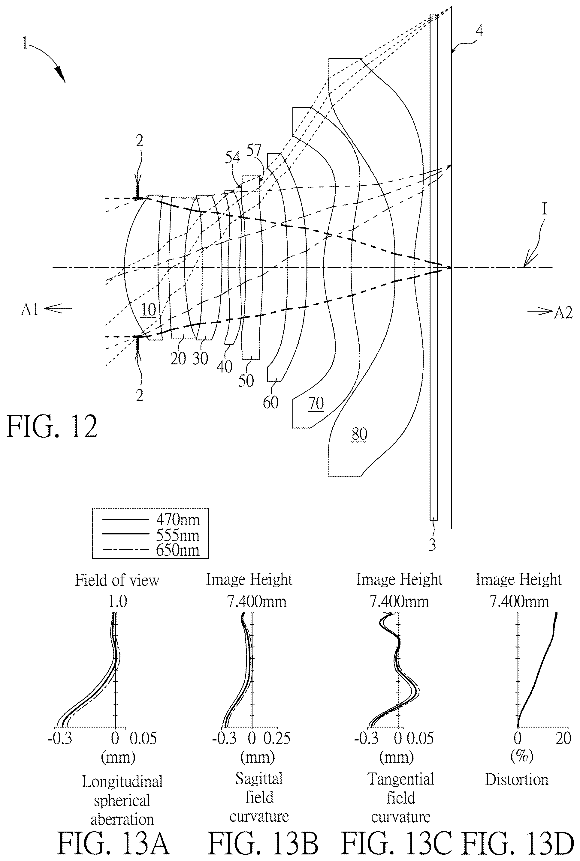 Patent US12468126 Figure 6 – Optical imaging lens