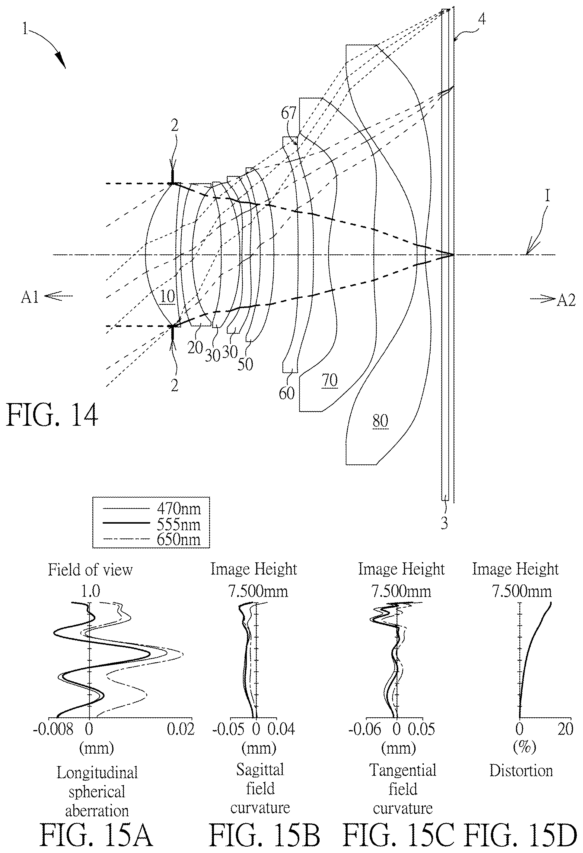 Patent US12468126 Figure 7 – Optical imaging lens