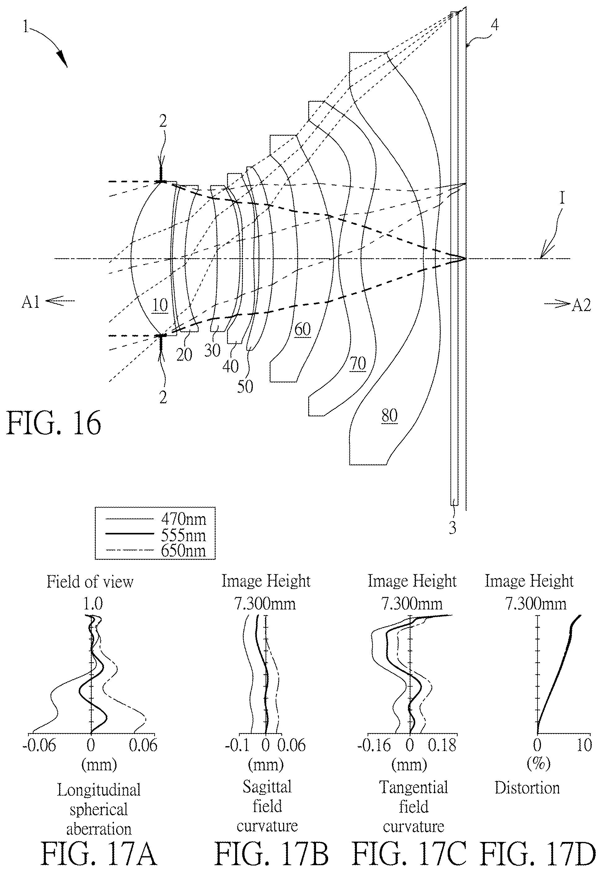 Patent US12468126 Figure 8 – Optical imaging lens