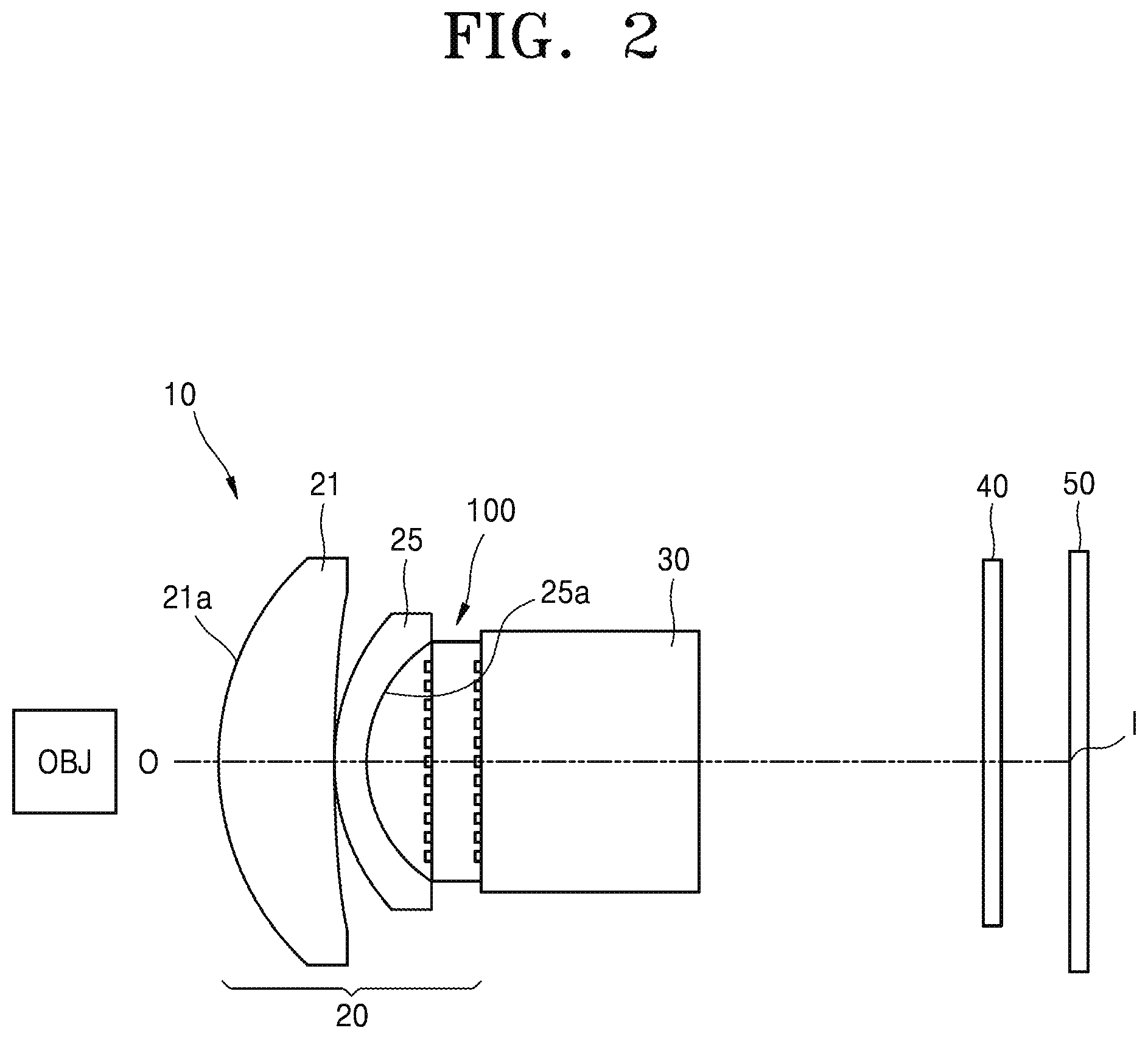 Patent US12468128 Figure 2 – Lens assembly, imaging apparatus including the lens assembly, and electronic apparatus including the lens assembly