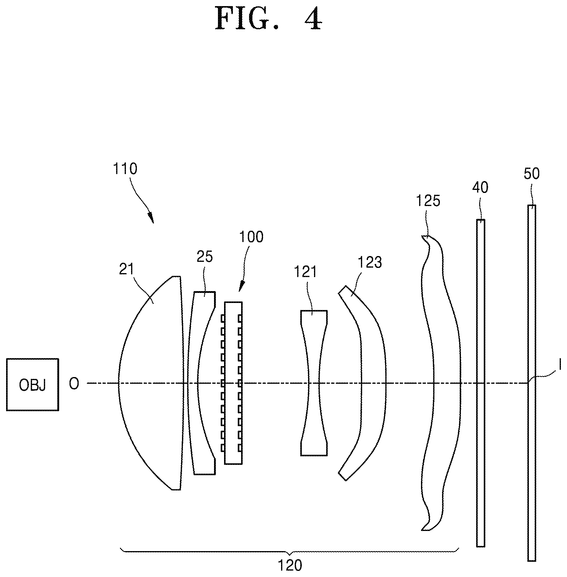 Patent US12468128 Figure 4 – Lens assembly, imaging apparatus including the lens assembly, and electronic apparatus including the lens assembly