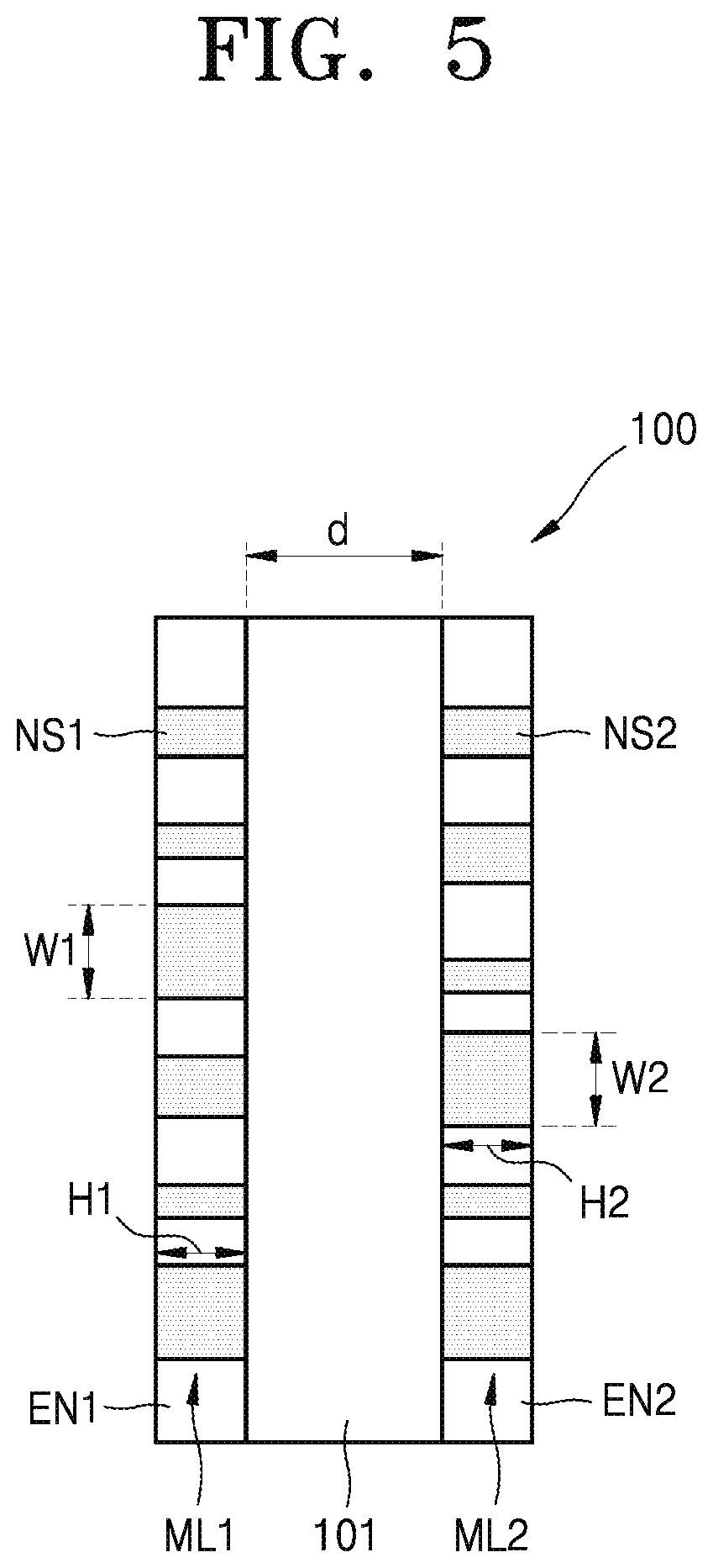 Patent US12468128 Figure 5 – Lens assembly, imaging apparatus including the lens assembly, and electronic apparatus including the lens assembly