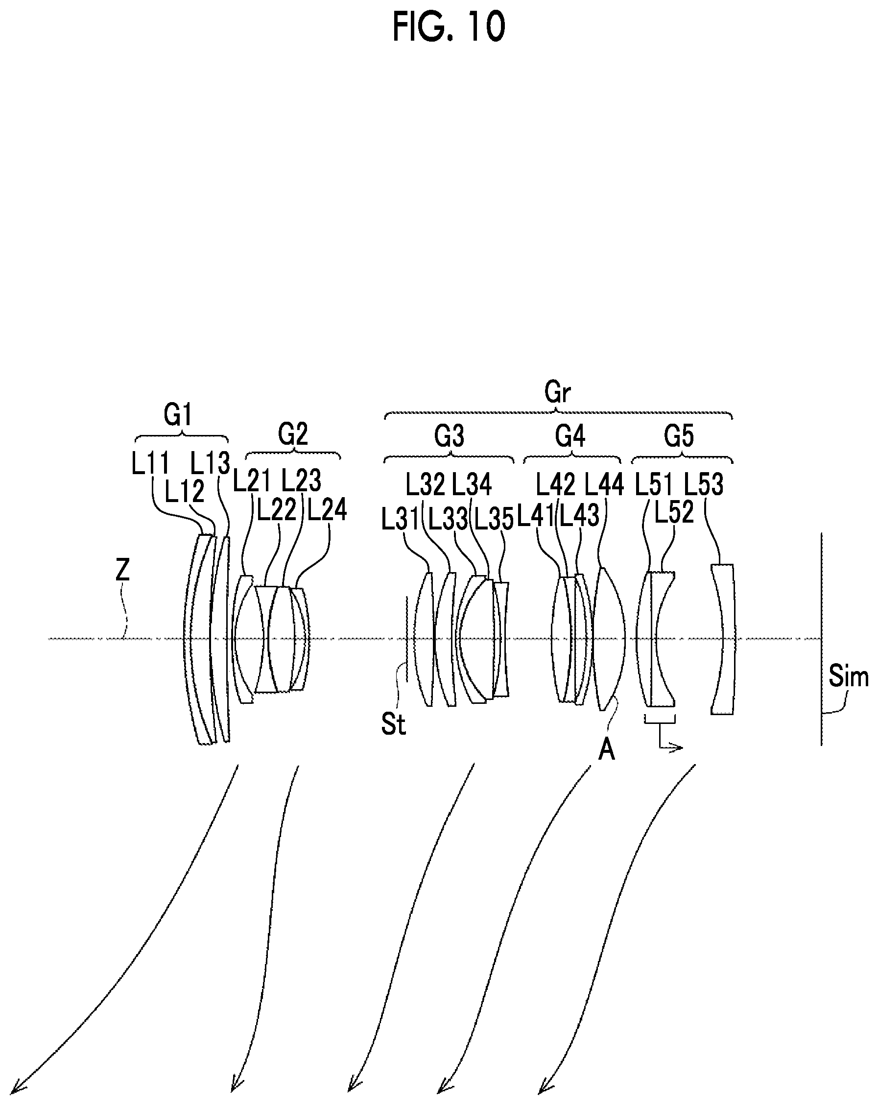 Patent US12468132 Figure 9 – Zoom lens and imaging apparatus