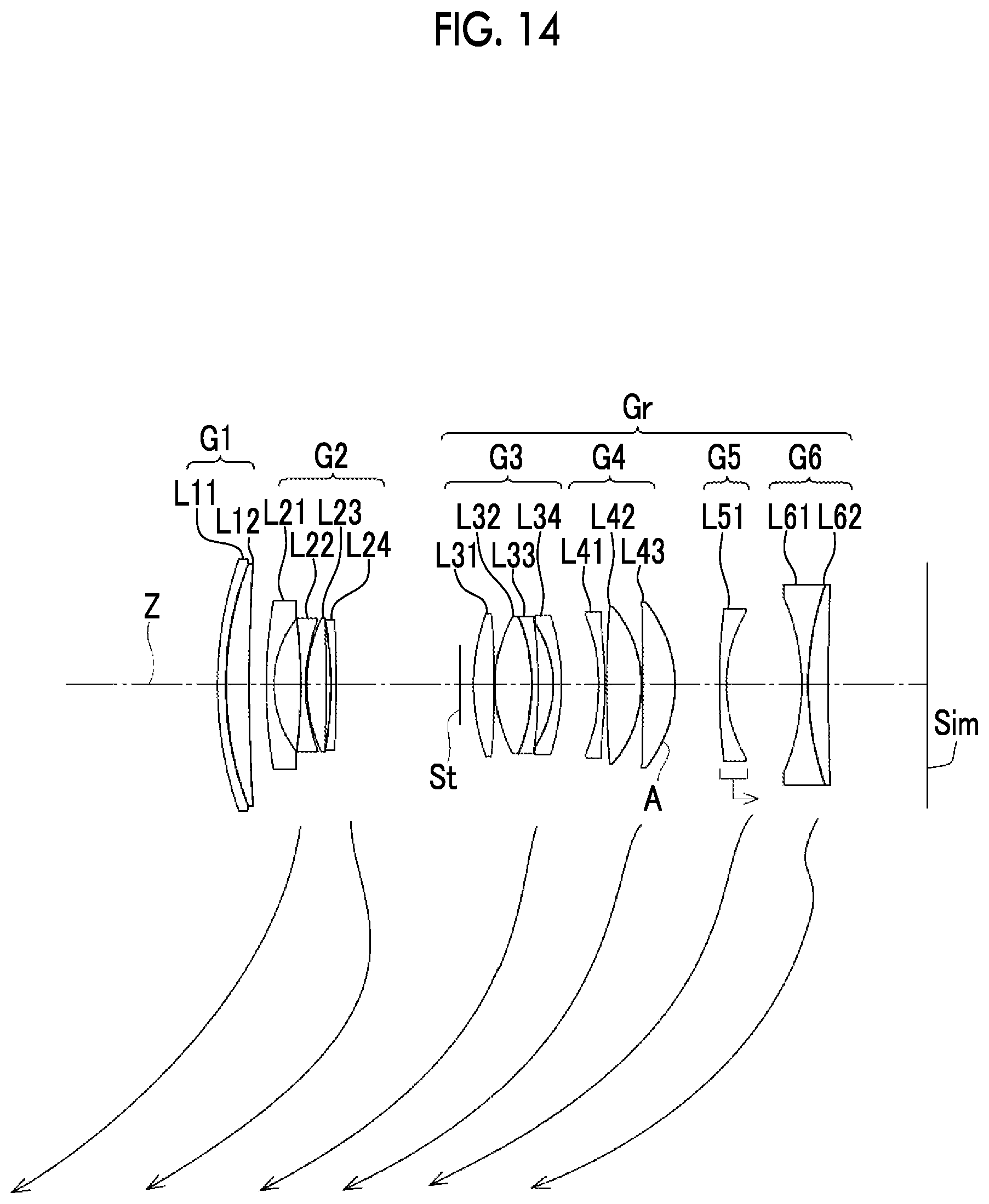 Patent US12468132 Figure 13 – Zoom lens and imaging apparatus
