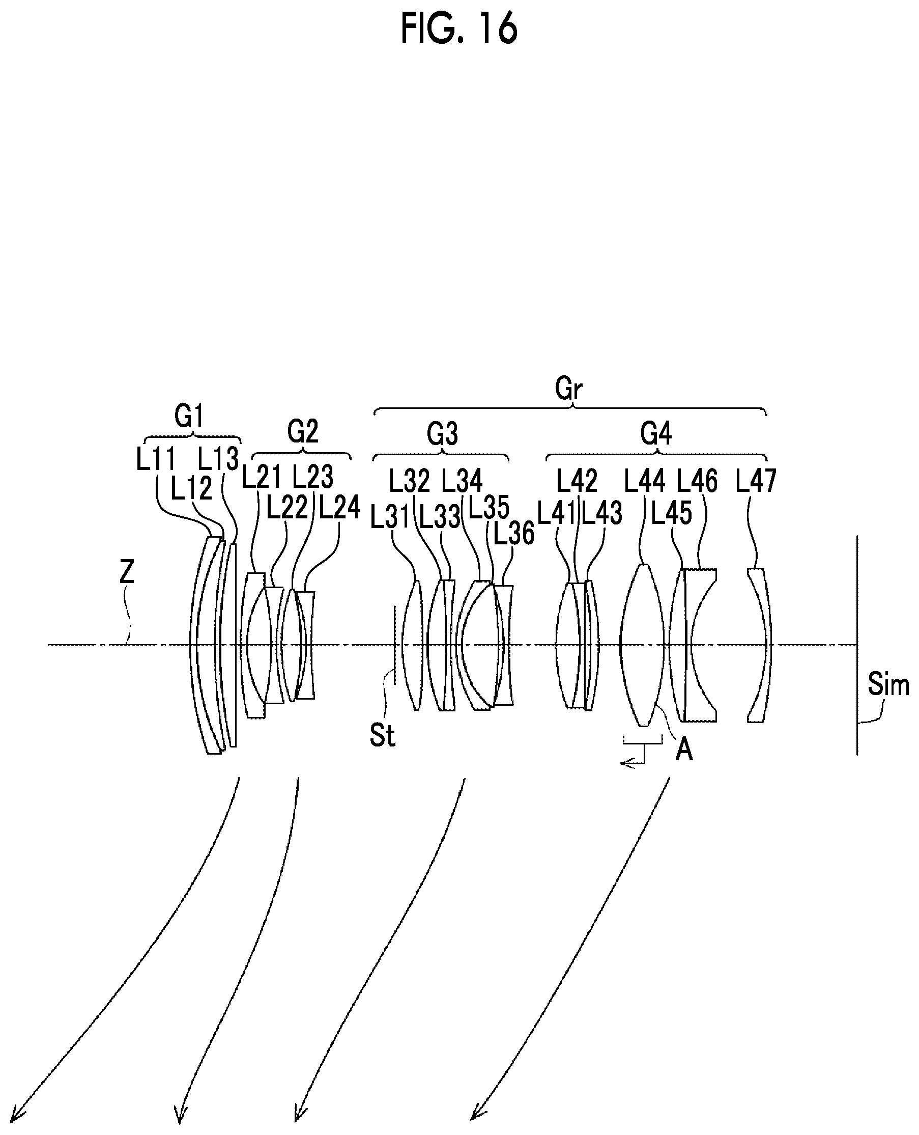 Patent US12468132 Figure 15 – Zoom lens and imaging apparatus