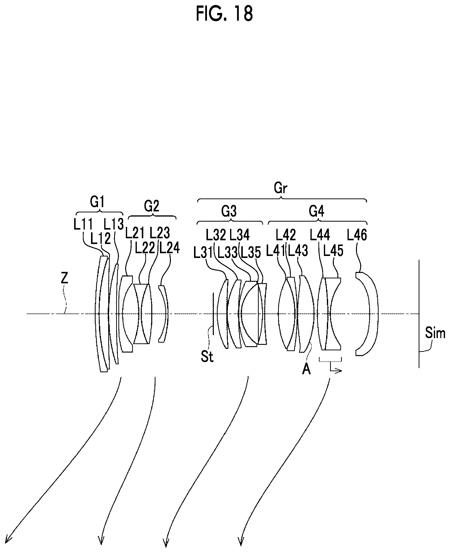 Patent US12468132 Figure 17 – Zoom lens and imaging apparatus