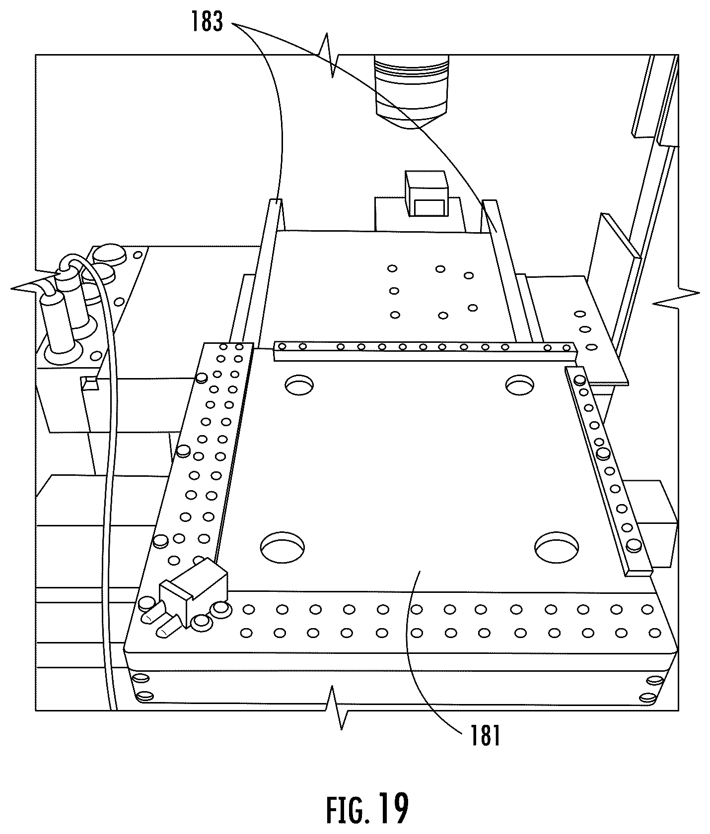 Patent US12468137 Figure 10 – Apparatus for homeothermic manipulation of live animal for microscopic imaging of internal tissue