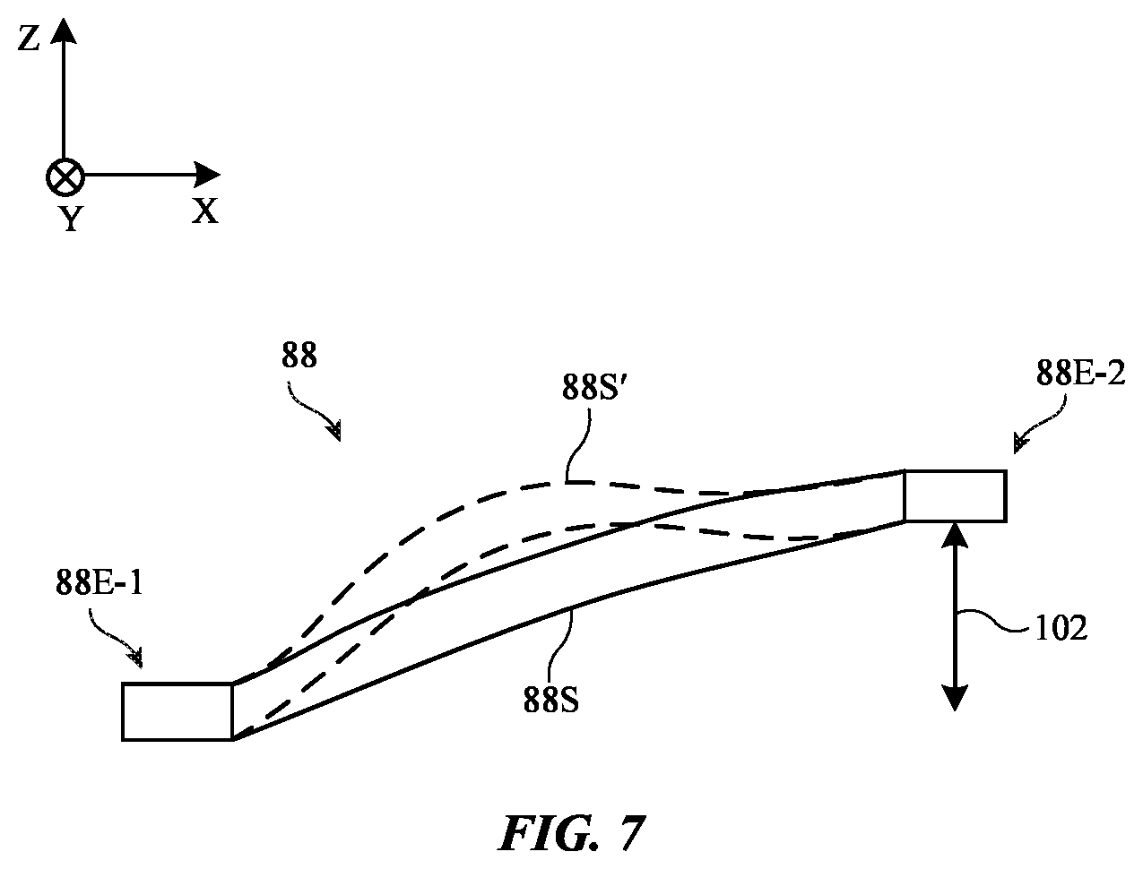 Patent US12468146 Figure 7 – Electronic device with a tunable lens