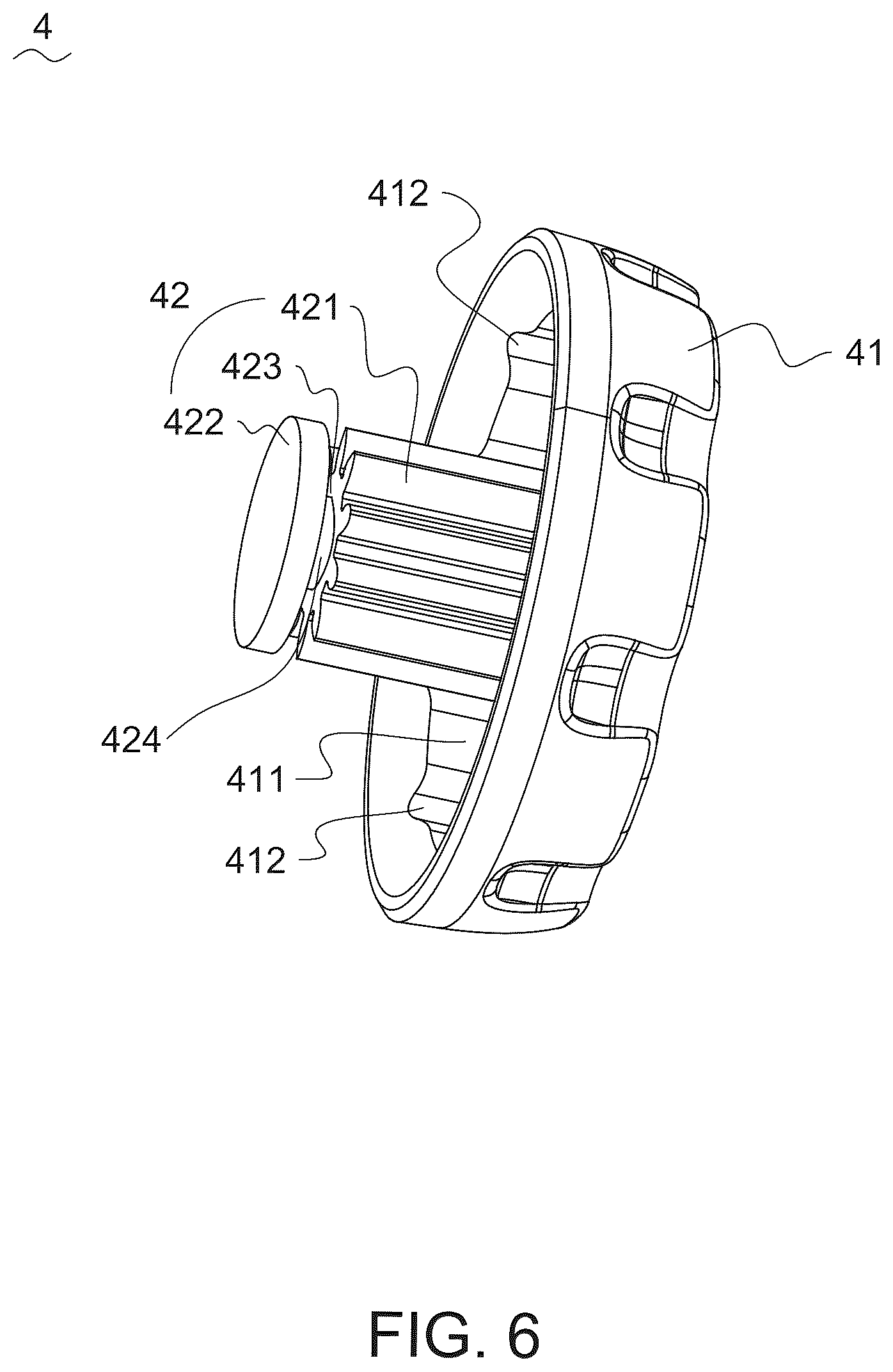 Patent US12468160 Figure 6 – Head-mounted display device and headband adjusting module thereof