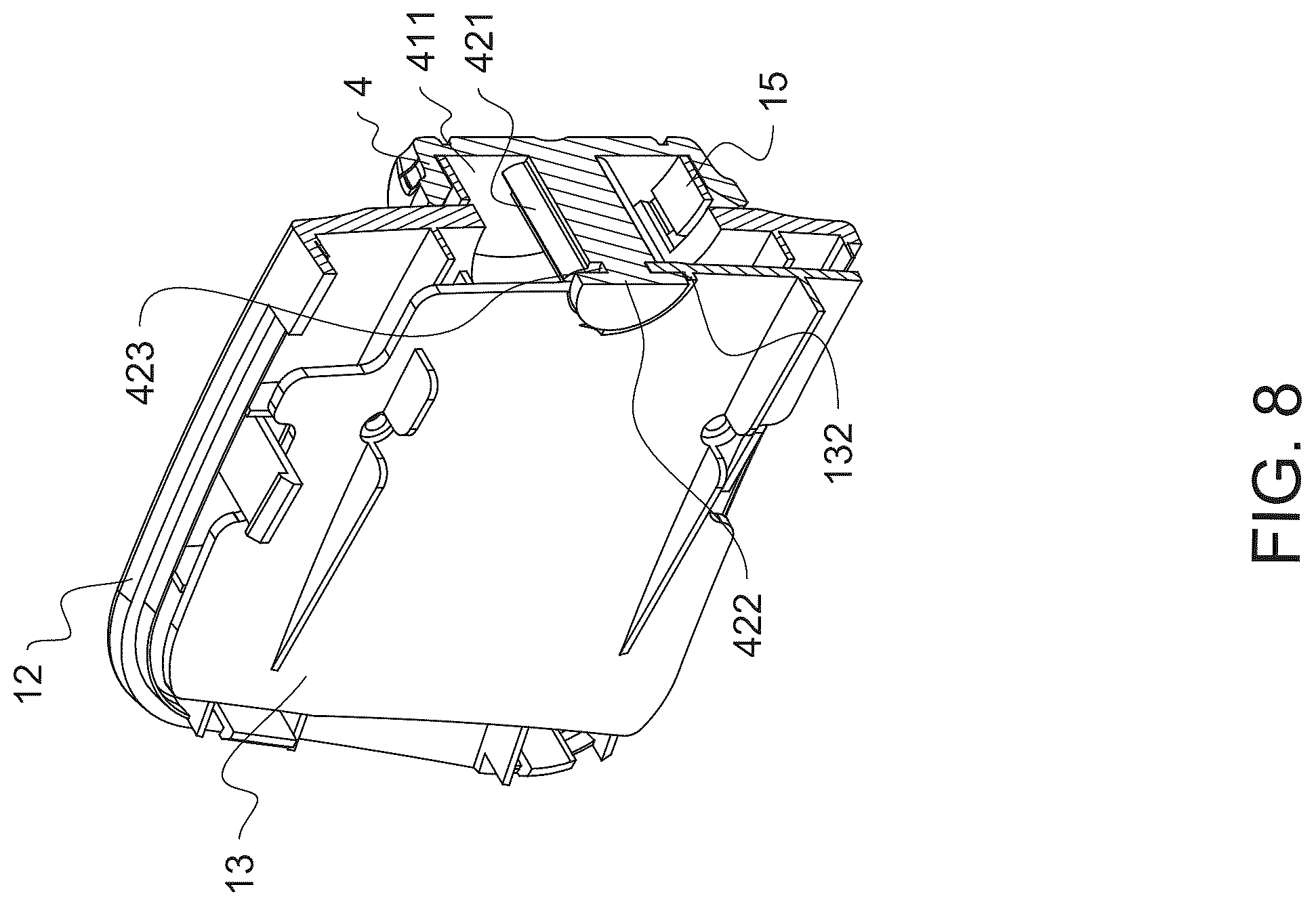 Patent US12468160 Figure 8 – Head-mounted display device and headband adjusting module thereof