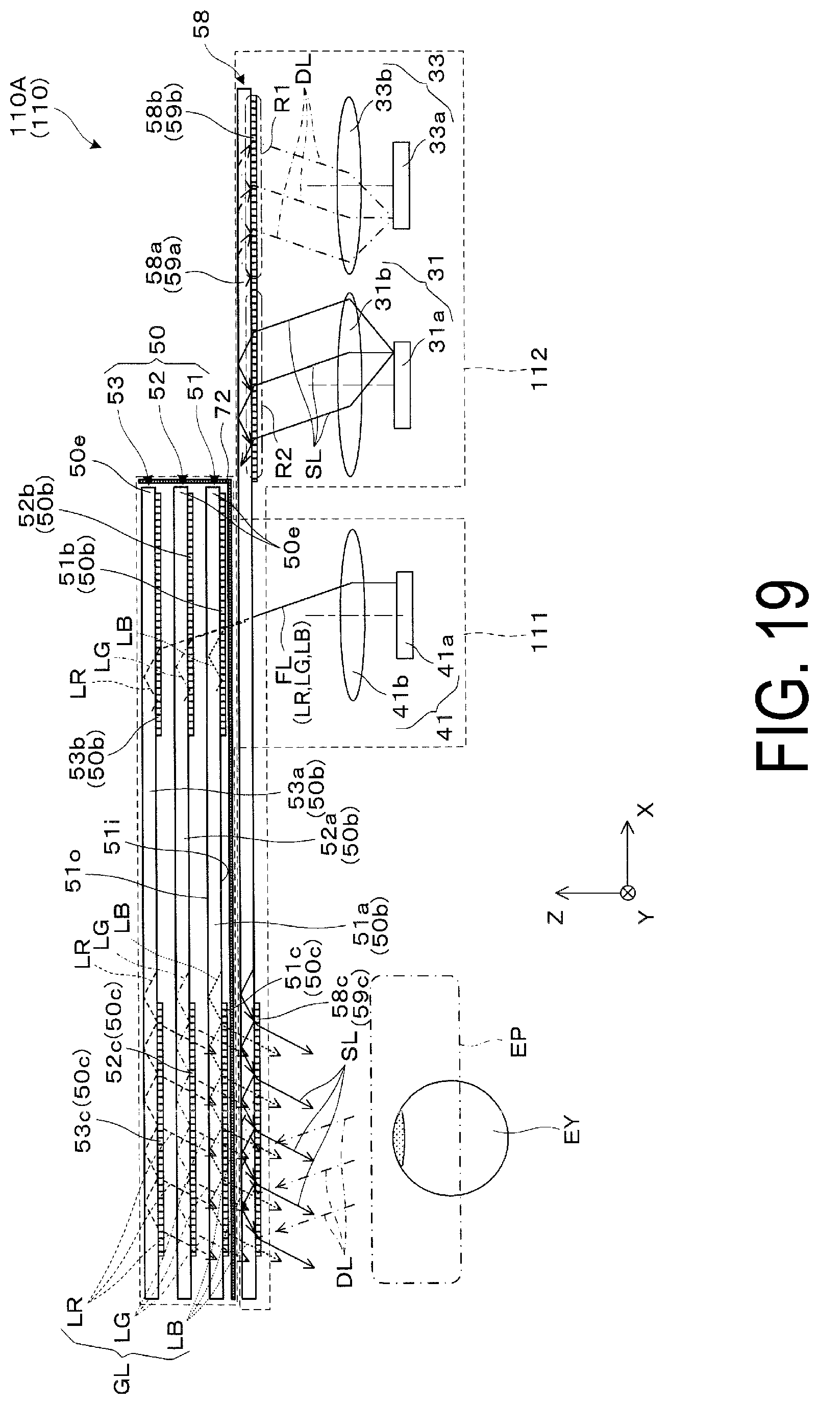 Patent US12468162 Figure 19 – Virtual image display
