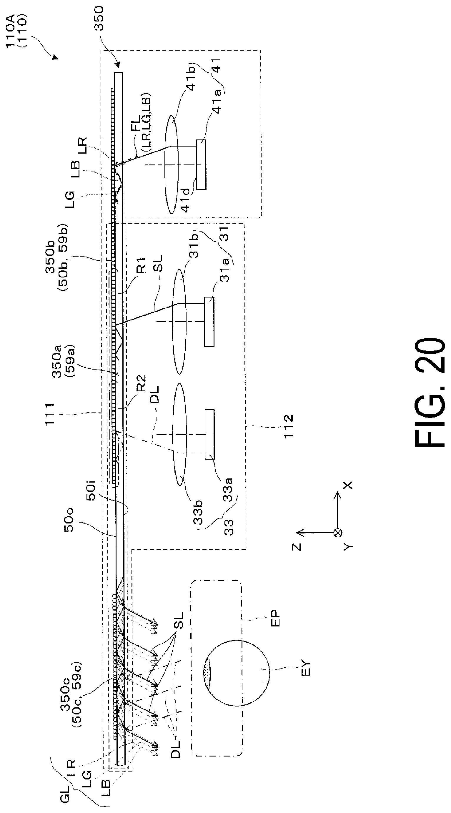 Patent US12468162 Figure 20 – Virtual image display
