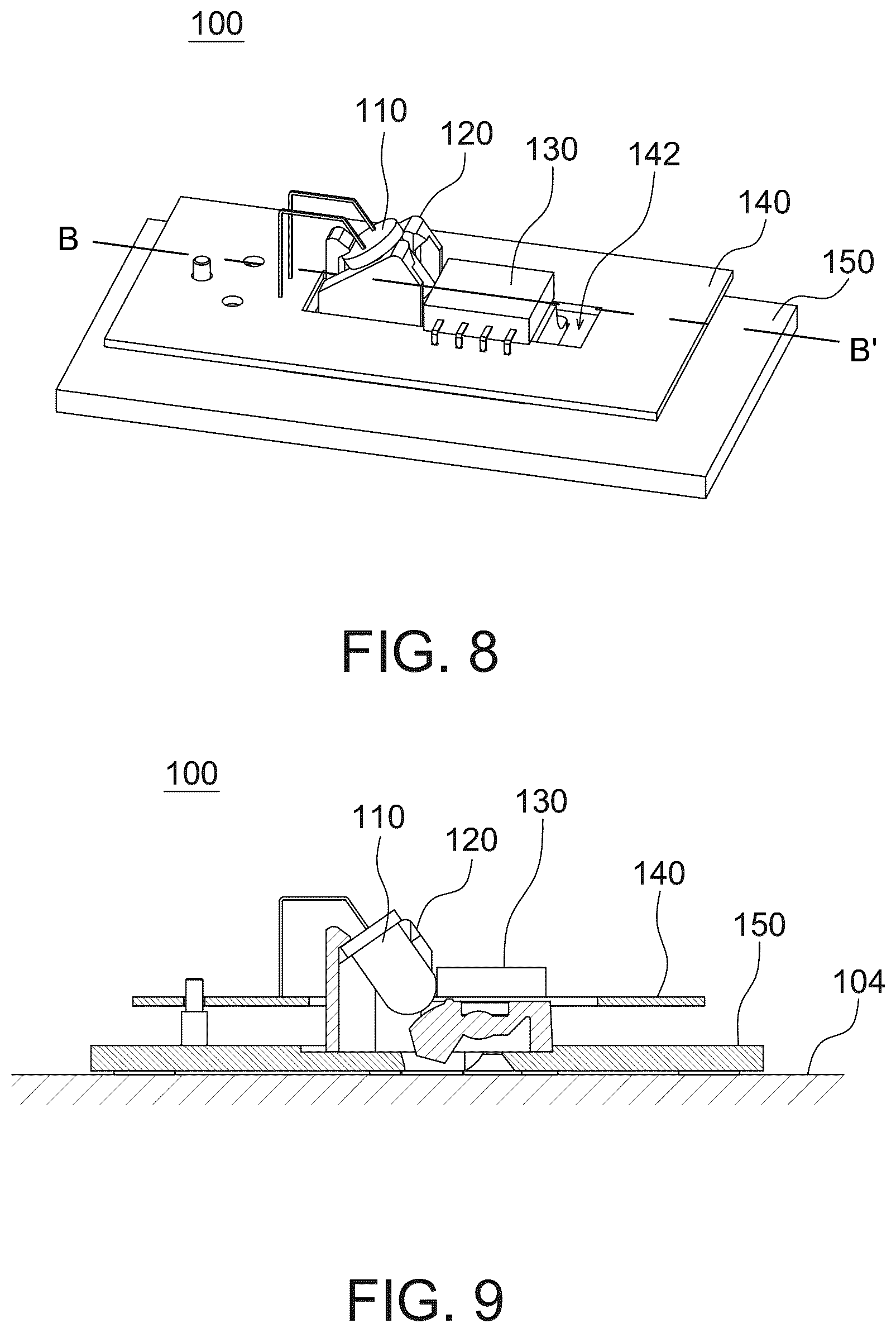 Patent US12468165 Figure 5 – Optical mouse and light pipe thereof