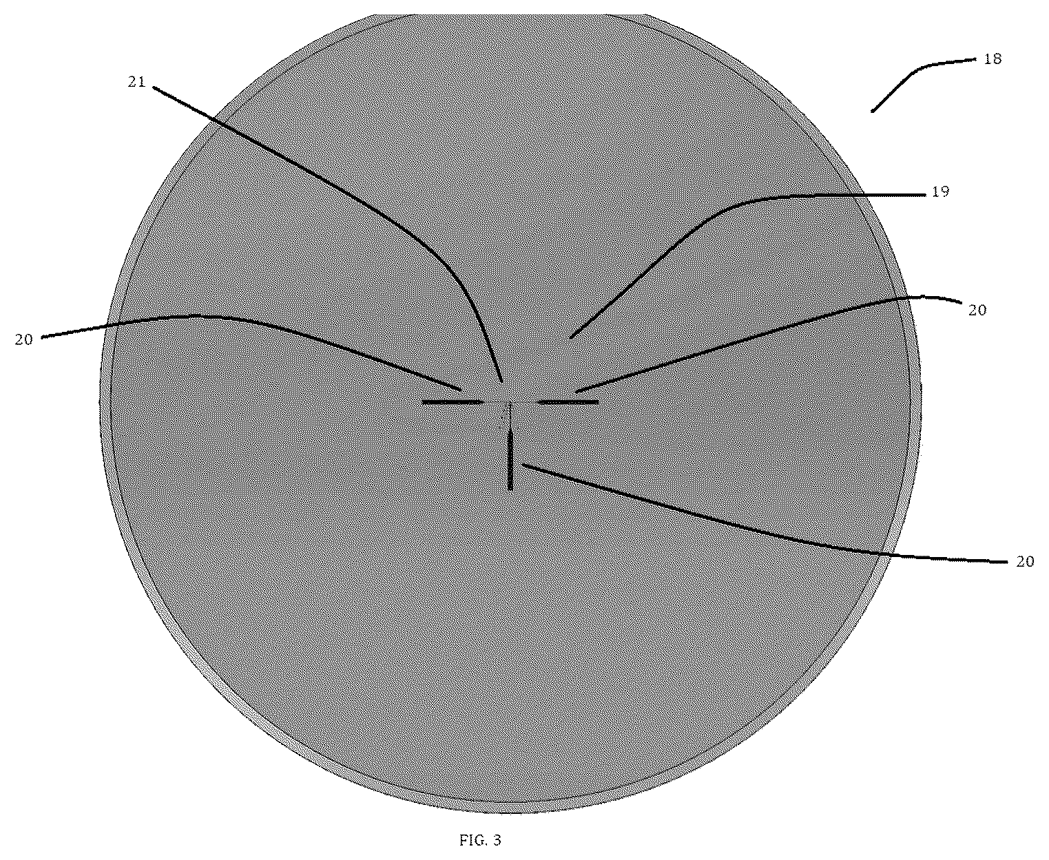 Patent US12468168 Figure 2 – Reticle for a viewing optic