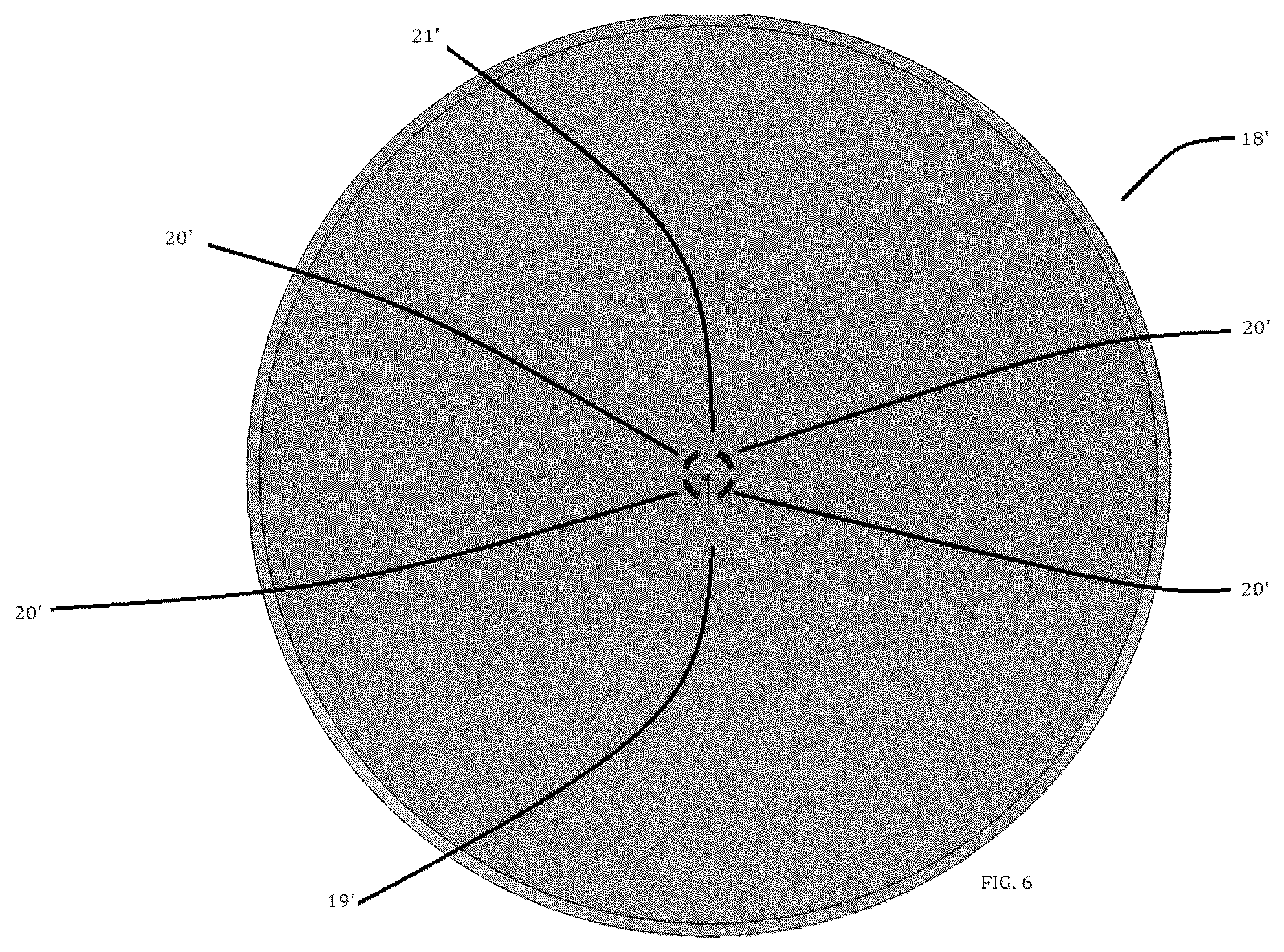 Patent US12468168 Figure 4 – Reticle for a viewing optic