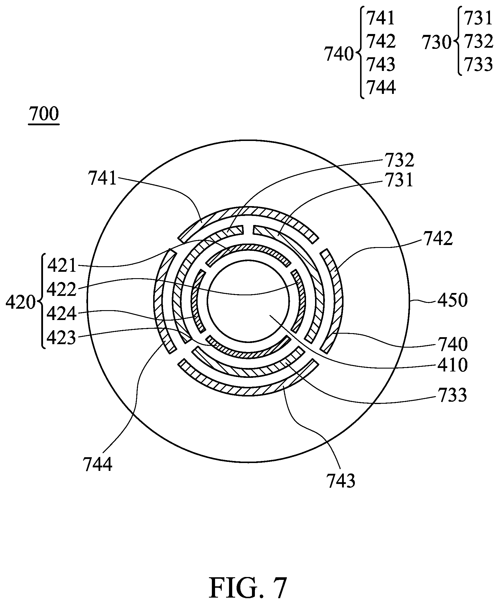 Patent US12468180 Figure 4 – Contact lens for communication